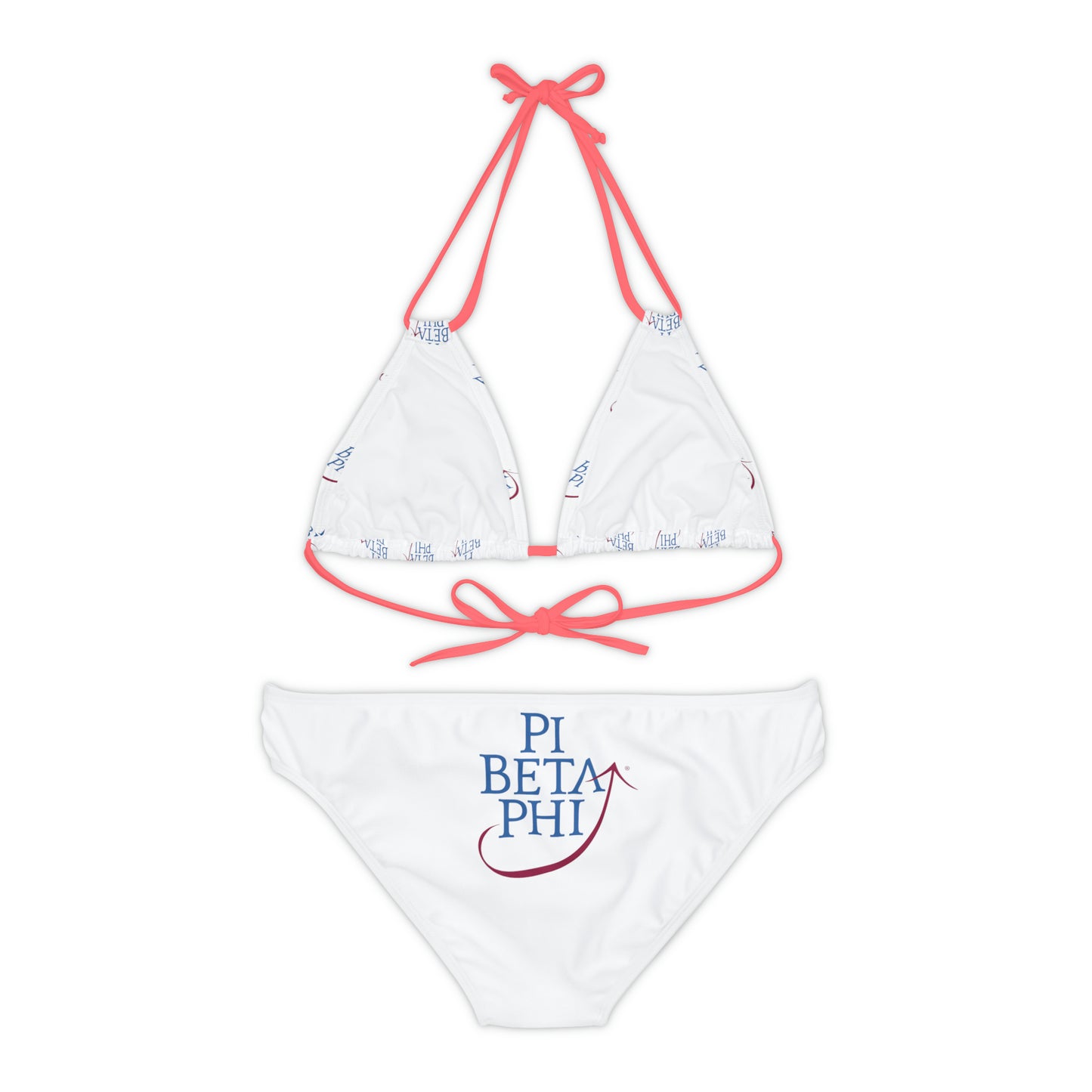 Pi Beta Phi Sorority Strappy Bikini Set - Beach, Pool, Summer