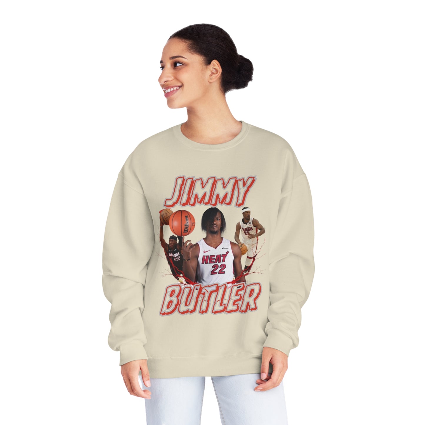 Jimmy Butler / Miami Heat NuBlendĀ® Crewneck Sweatshirt