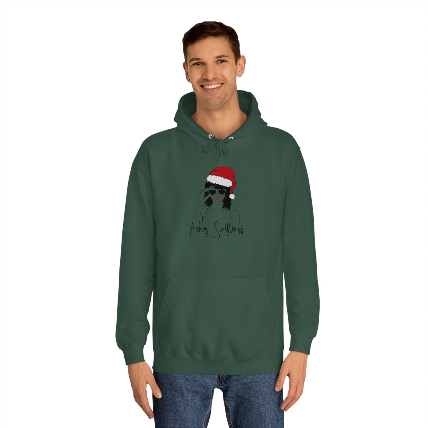 Taylor Swift Santa Merry Christmas Hoodie -