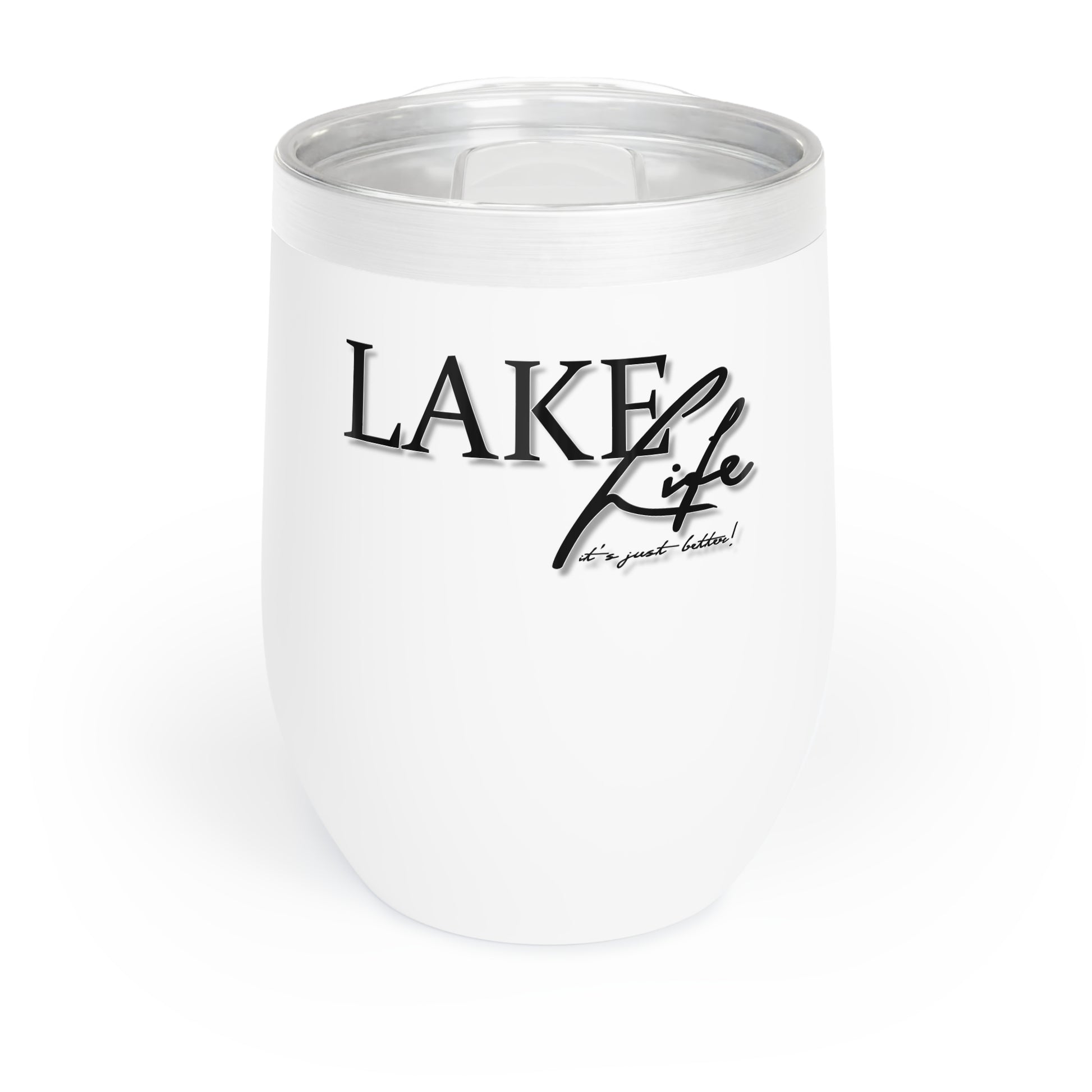 12oz Wine Tumbler - Lake Life,