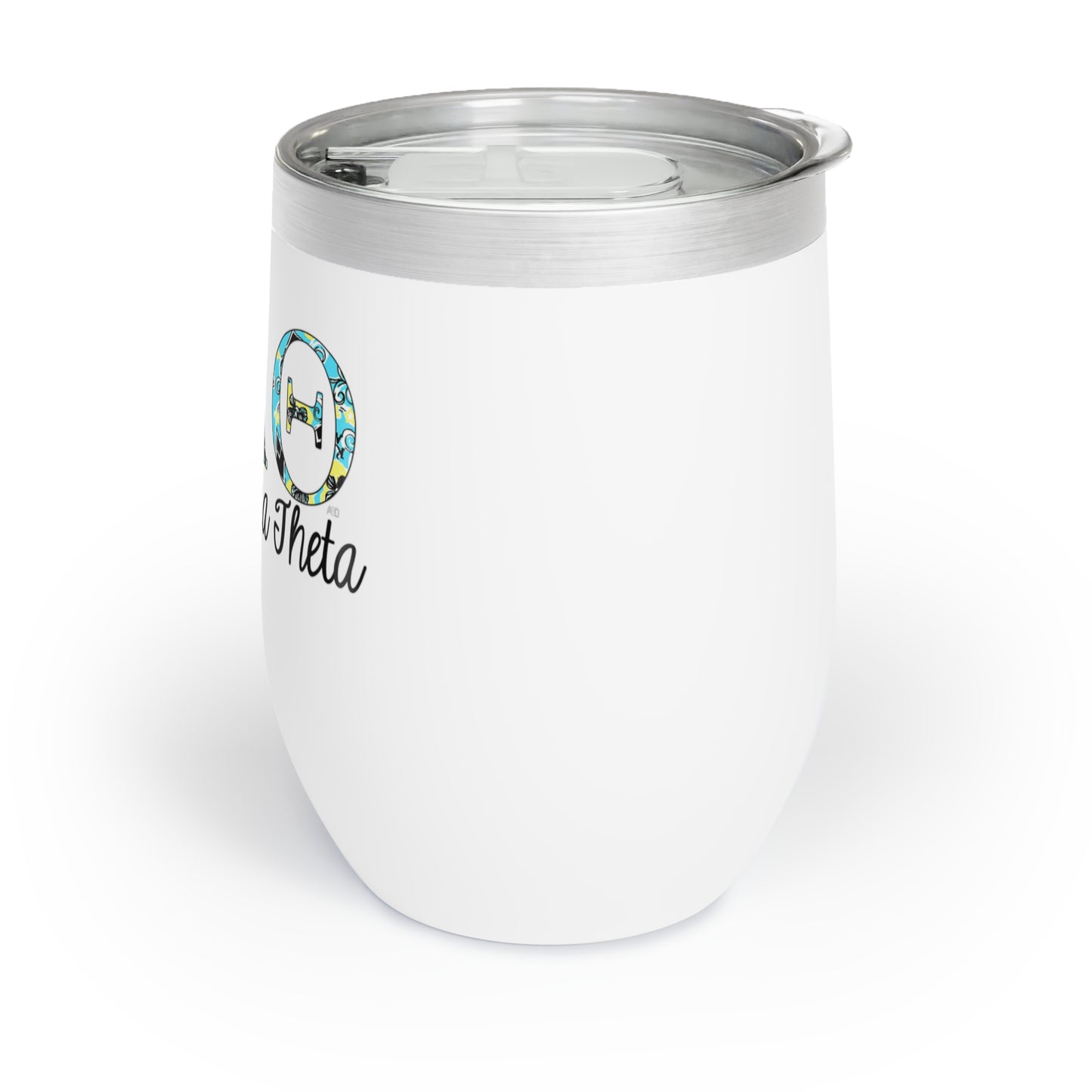 Kappa Alpha Theta Sorority Wine Tumbler - KAT - 12oz Vacuum Insulated