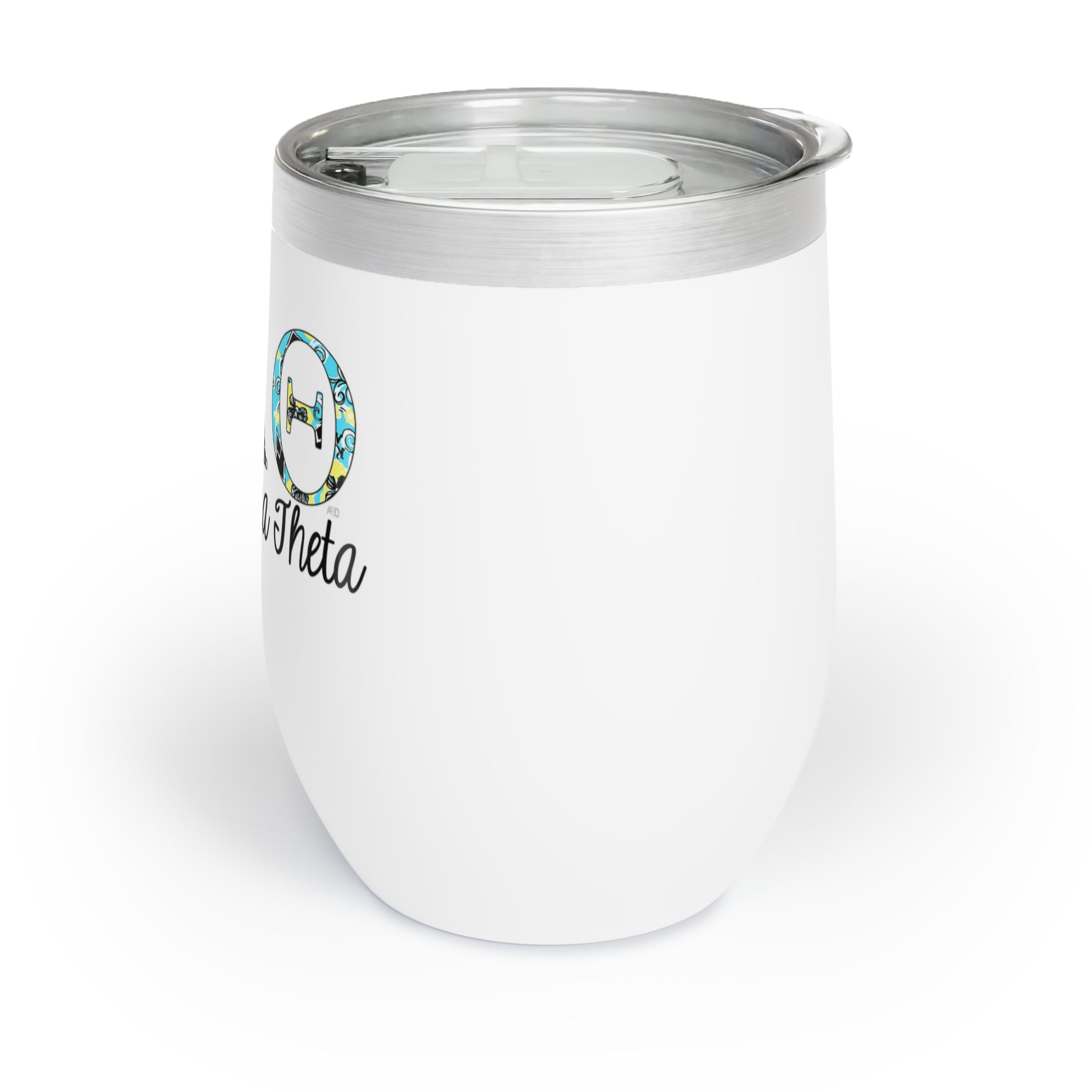 Kappa Alpha Theta Sorority Wine Tumbler - KAT - 12oz Vacuum Insulated