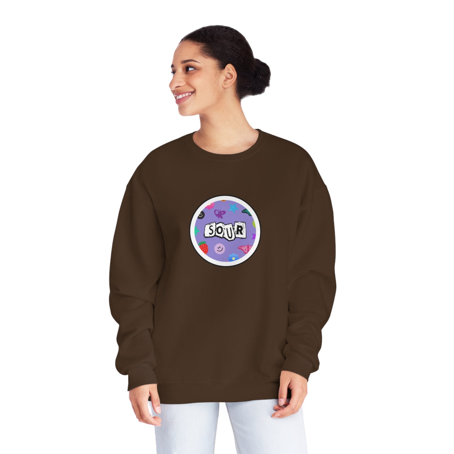 Olivia Rodrigo Sour - NuBlendĀ® Crewneck Sweatshirt