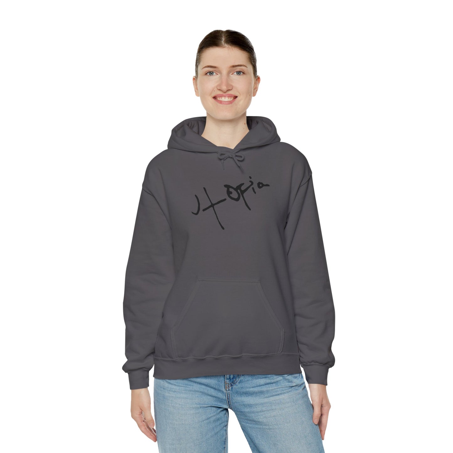Personalized Travis Scott Utopia Unisex Heavy Blend Hoodie - Hooded Sweatshirt - Add A Name On The Back For Free!