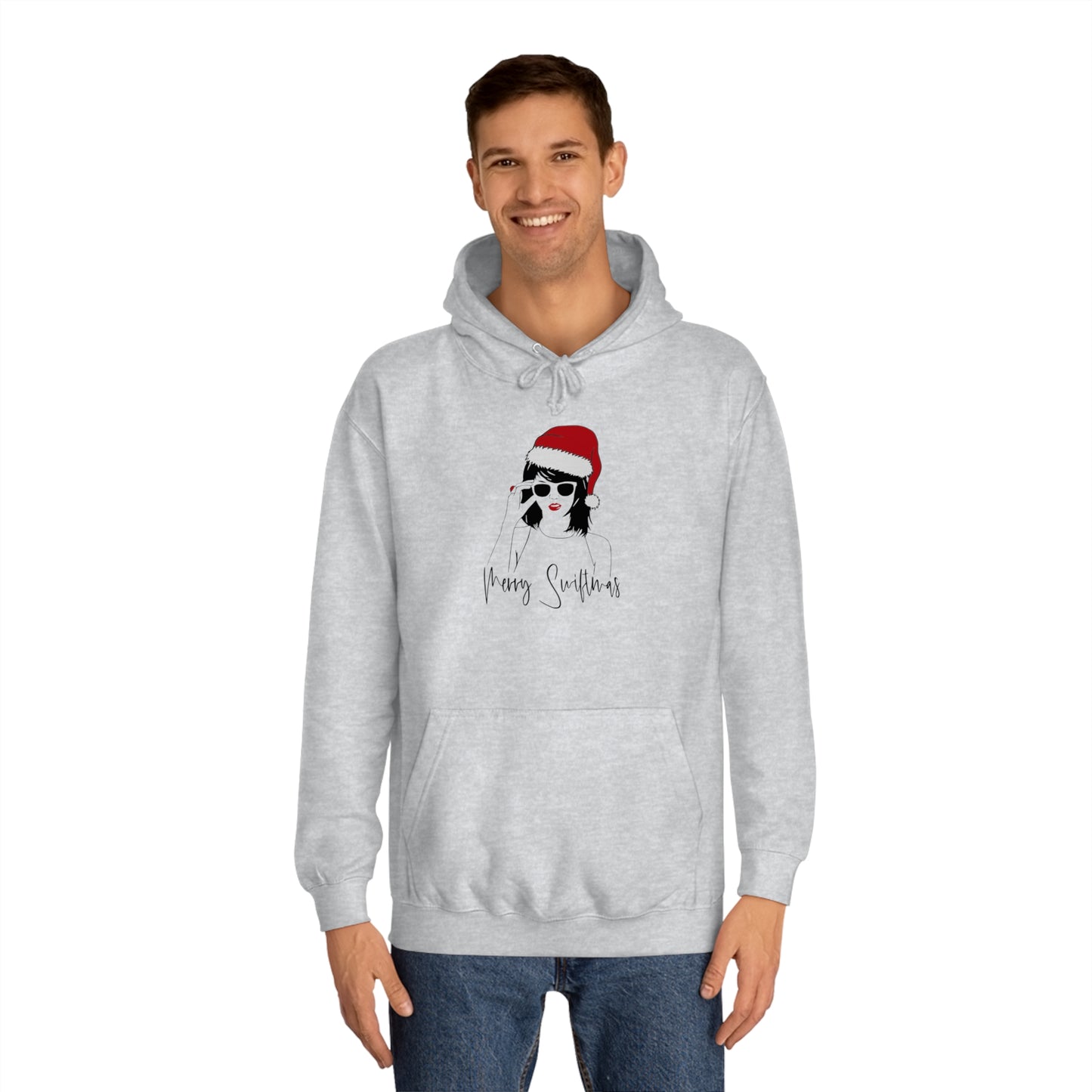 Taylor Swift Santa Merry Christmas Hoodie -