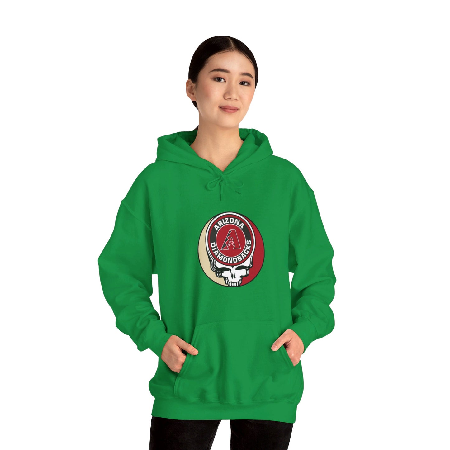 Arizona Diamondbacks Grateful Dead Unisex Heavy Blend Hoodie - Hooded Sweatshirt