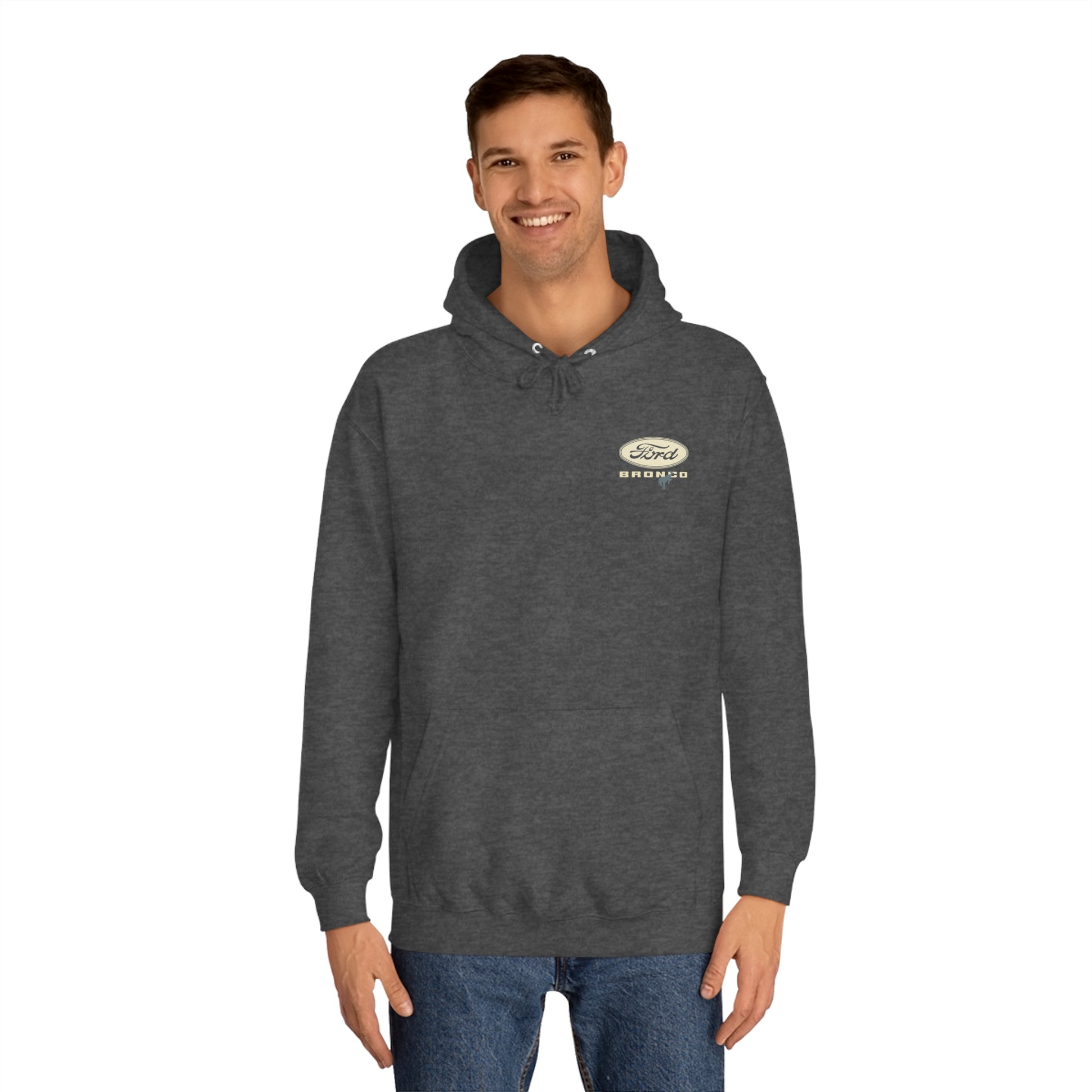Ford Bronco Unisex College Hoodie - Classic Vintage