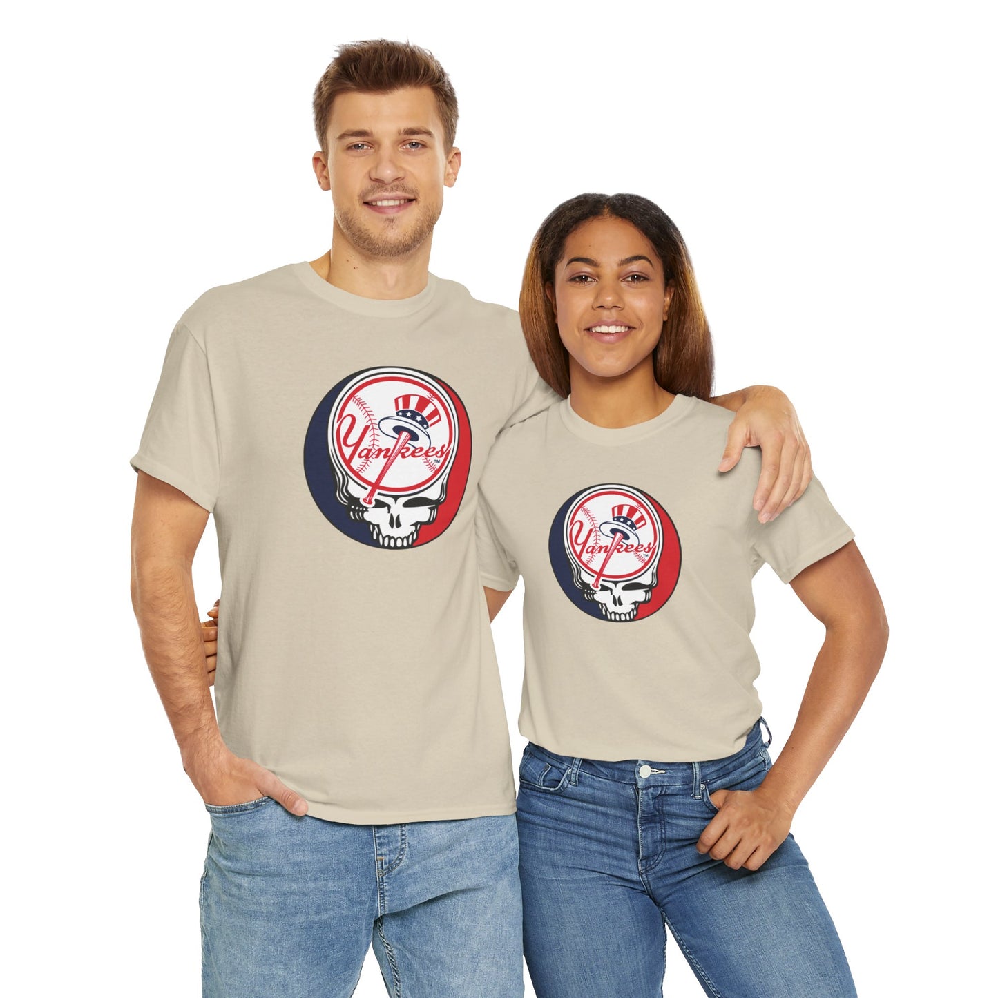 New York Yankees Grateful Dead Steal Your Face T-Shirt - MLB