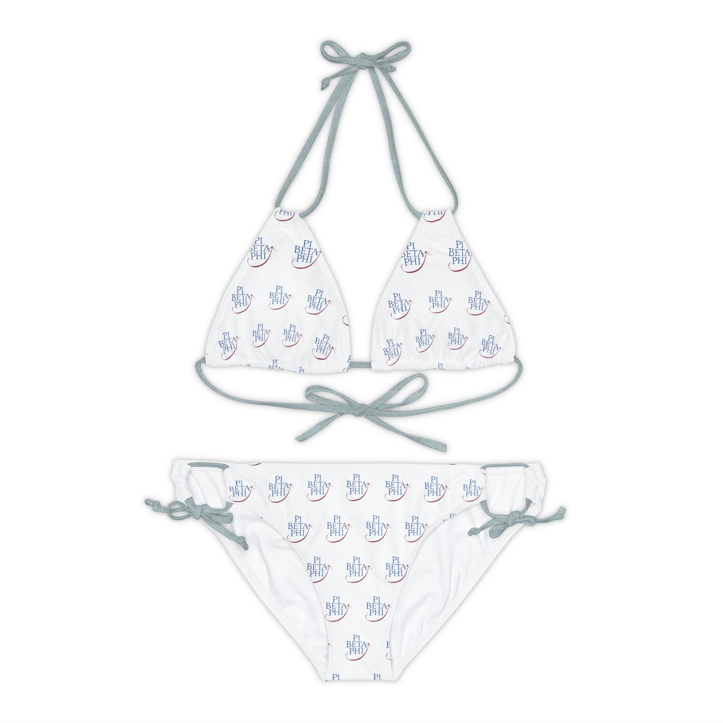 Pi Beta Phi Sorority Strappy Bikini Set - Beach, Pool, Summer