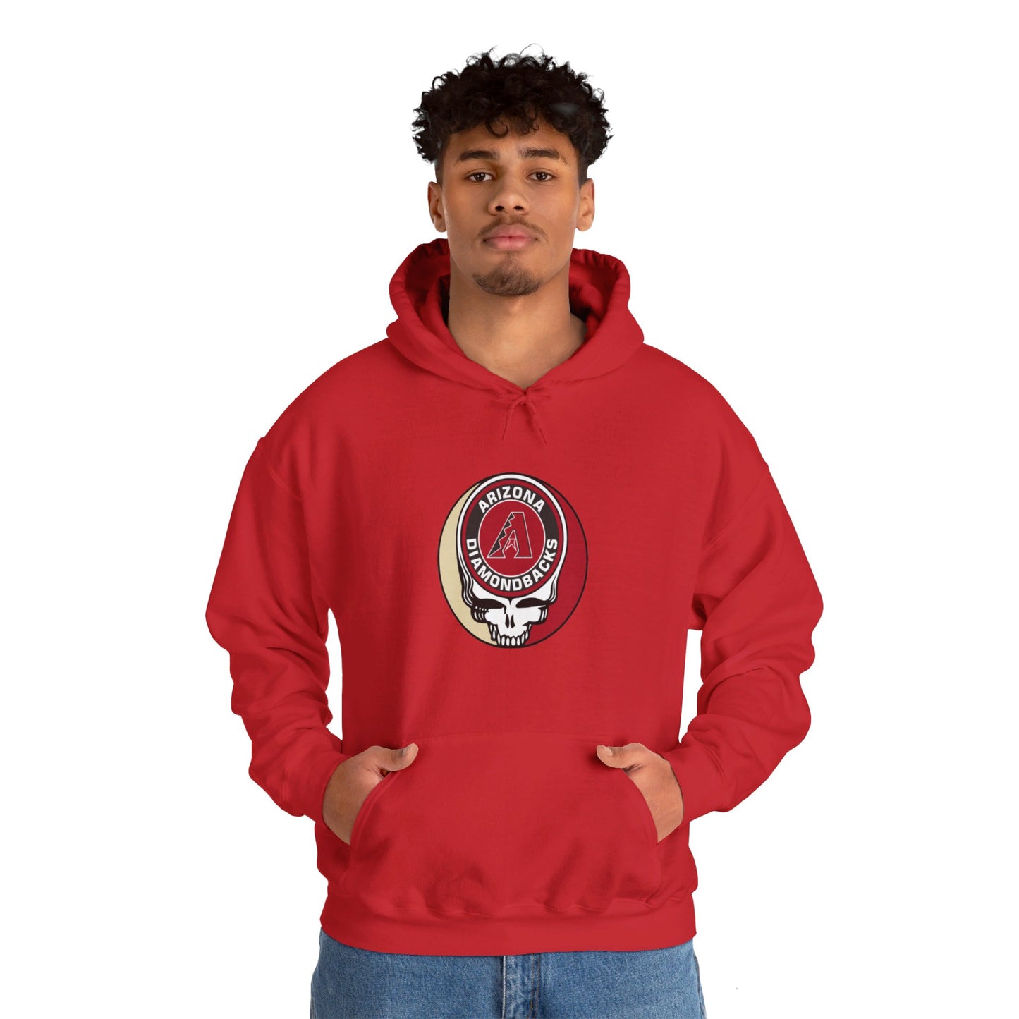 Arizona Diamondbacks Grateful Dead Unisex Heavy Blend Hoodie - Hooded Sweatshirt