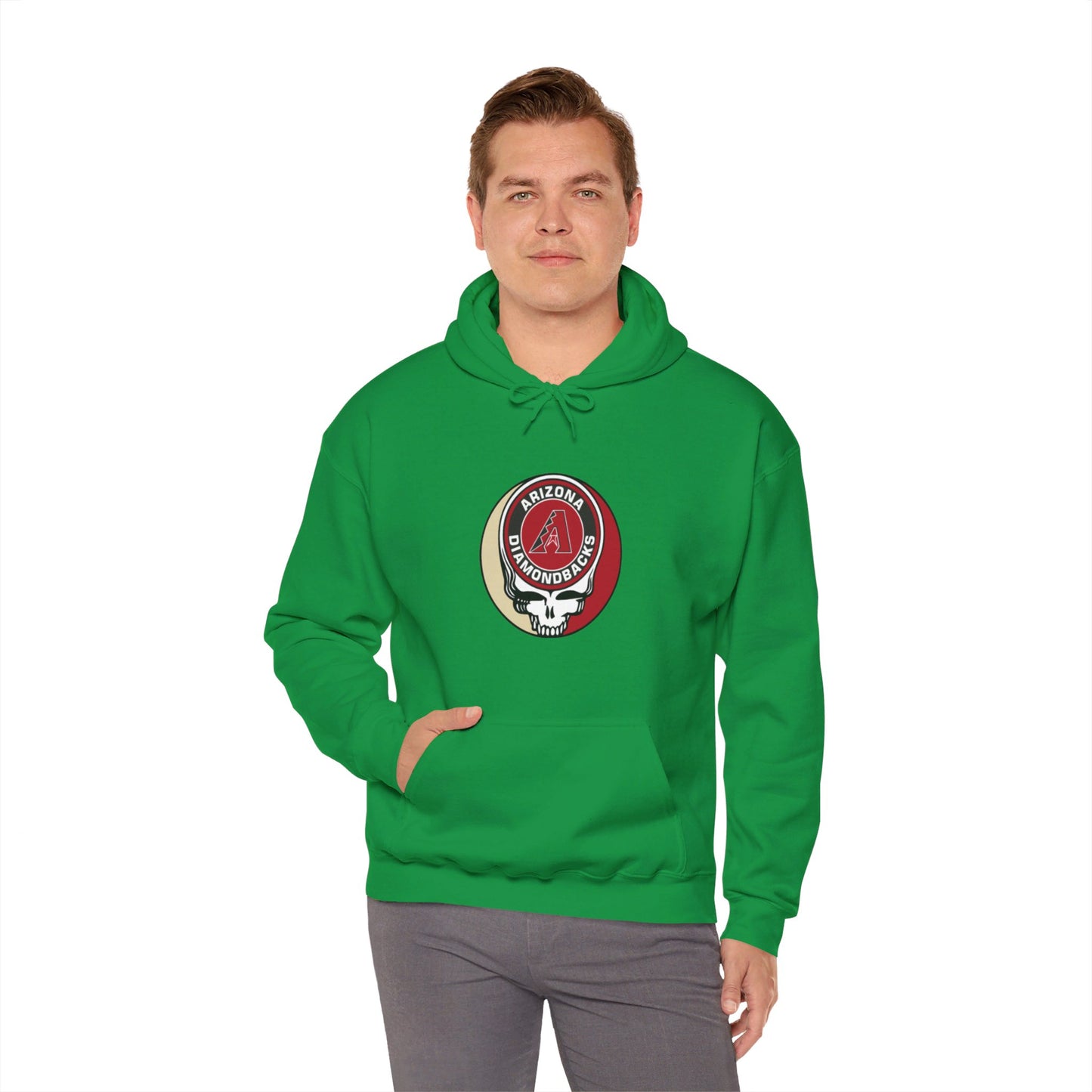 Arizona Diamondbacks Grateful Dead Unisex Heavy Blend Hoodie - Hooded Sweatshirt