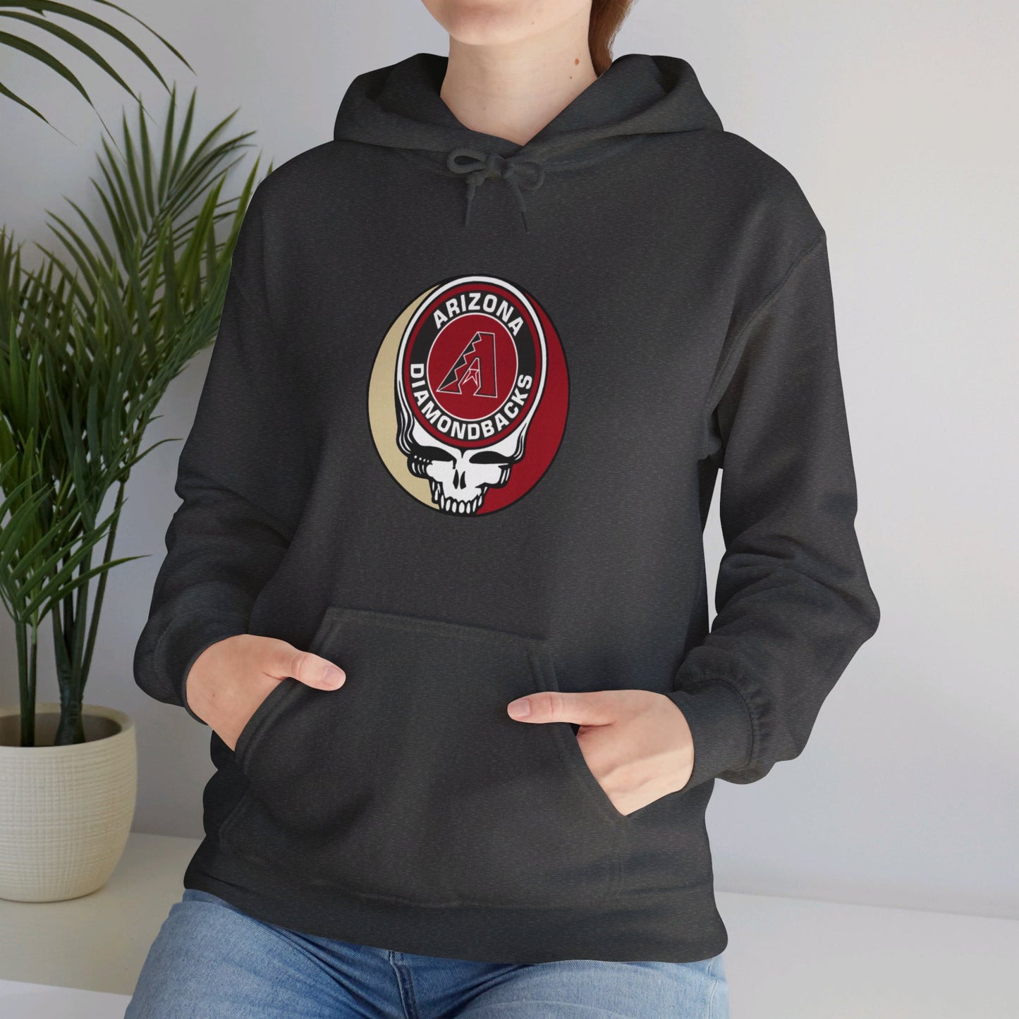 Arizona Diamondbacks Grateful Dead Unisex Heavy Blend Hoodie - Hooded Sweatshirt