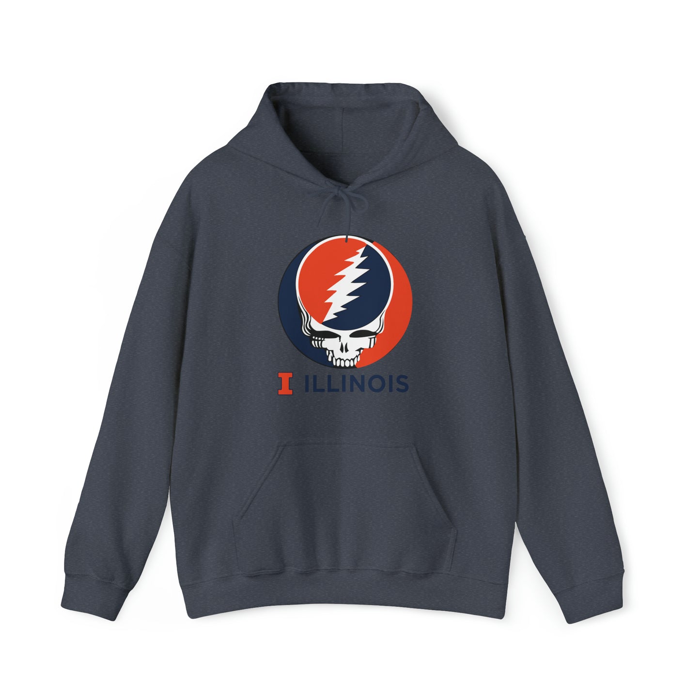 Illinois Grateful Dead Unisex Heavy Blend Hoodie