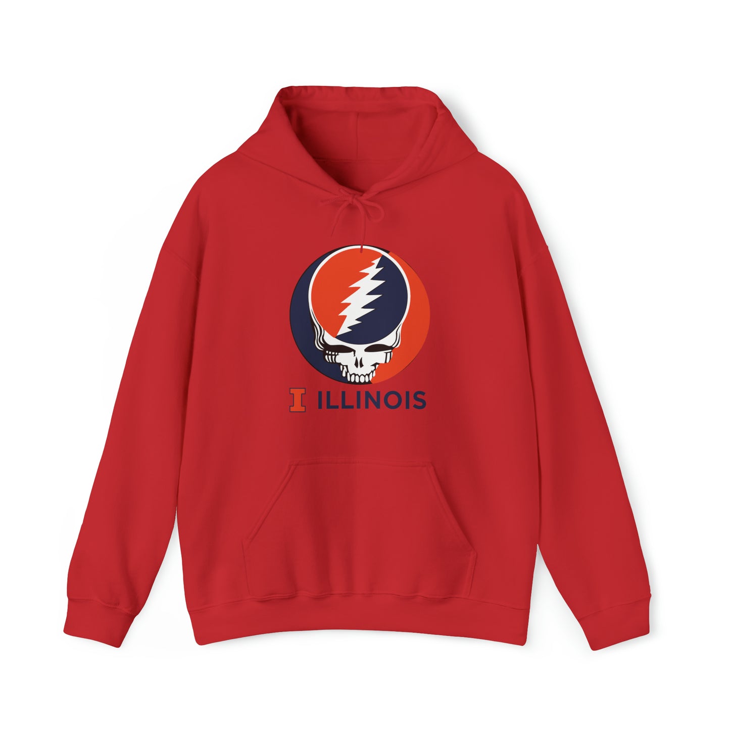 Illinois Grateful Dead Unisex Heavy Blend Hoodie