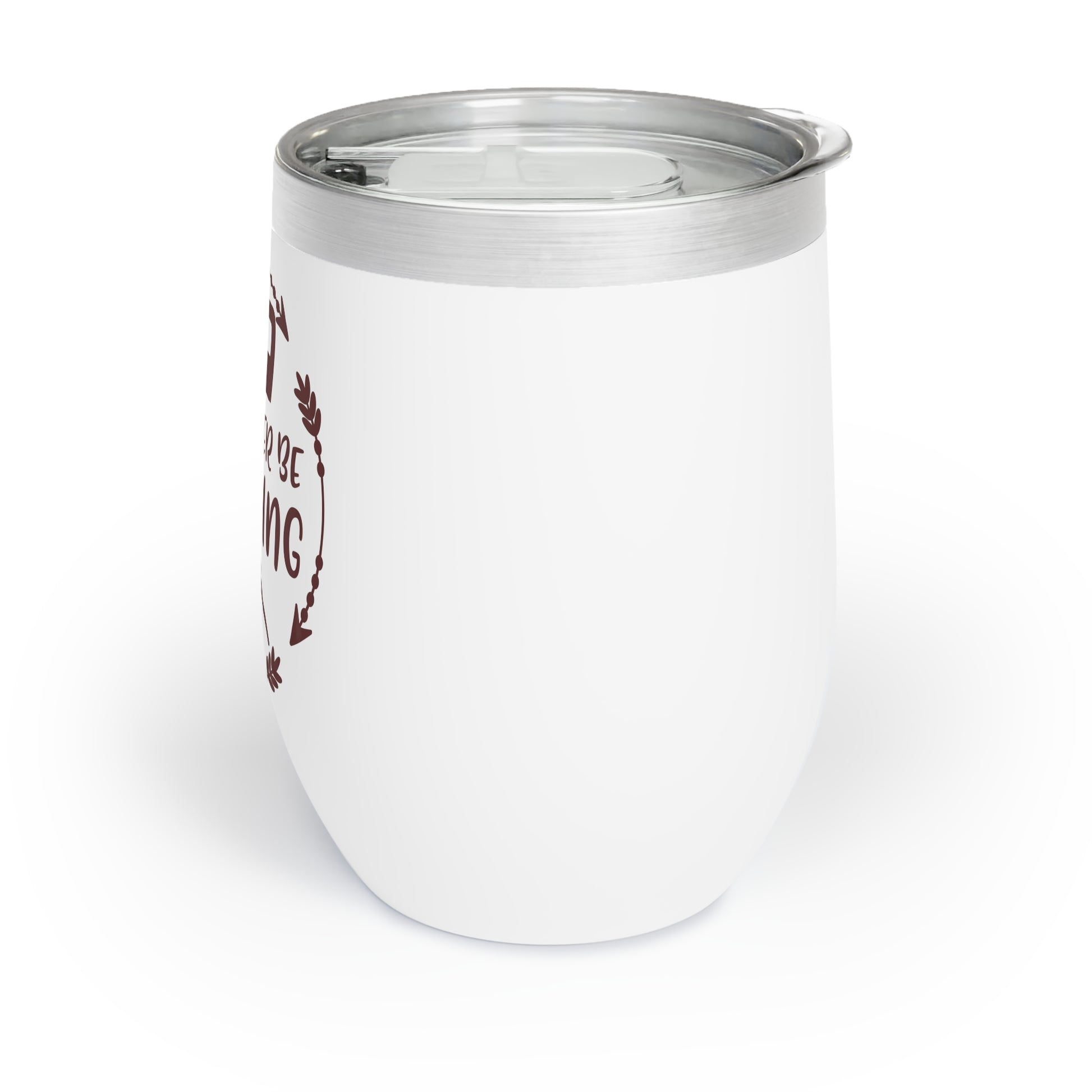 I'd Rather Be Camping 12oz Wine Tumbler