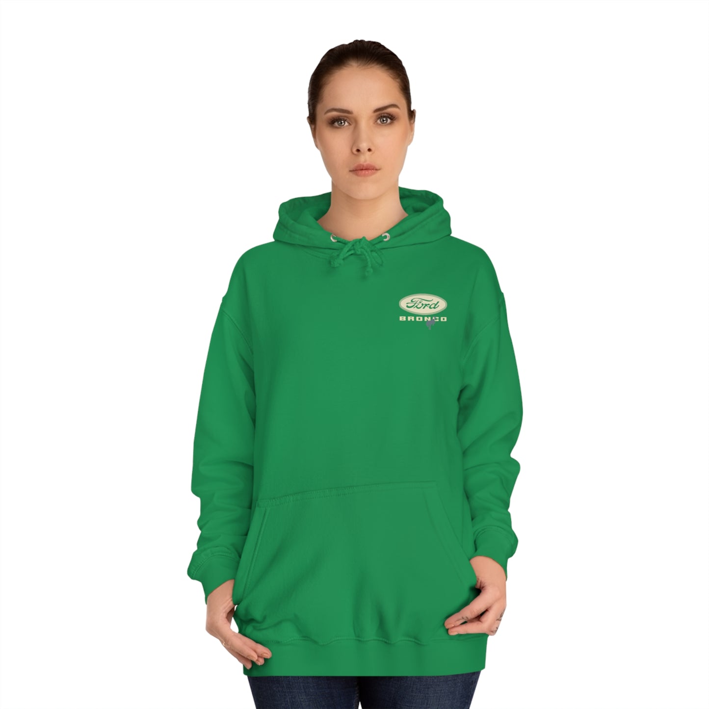 Ford Bronco Unisex College Hoodie - Classic Vintage