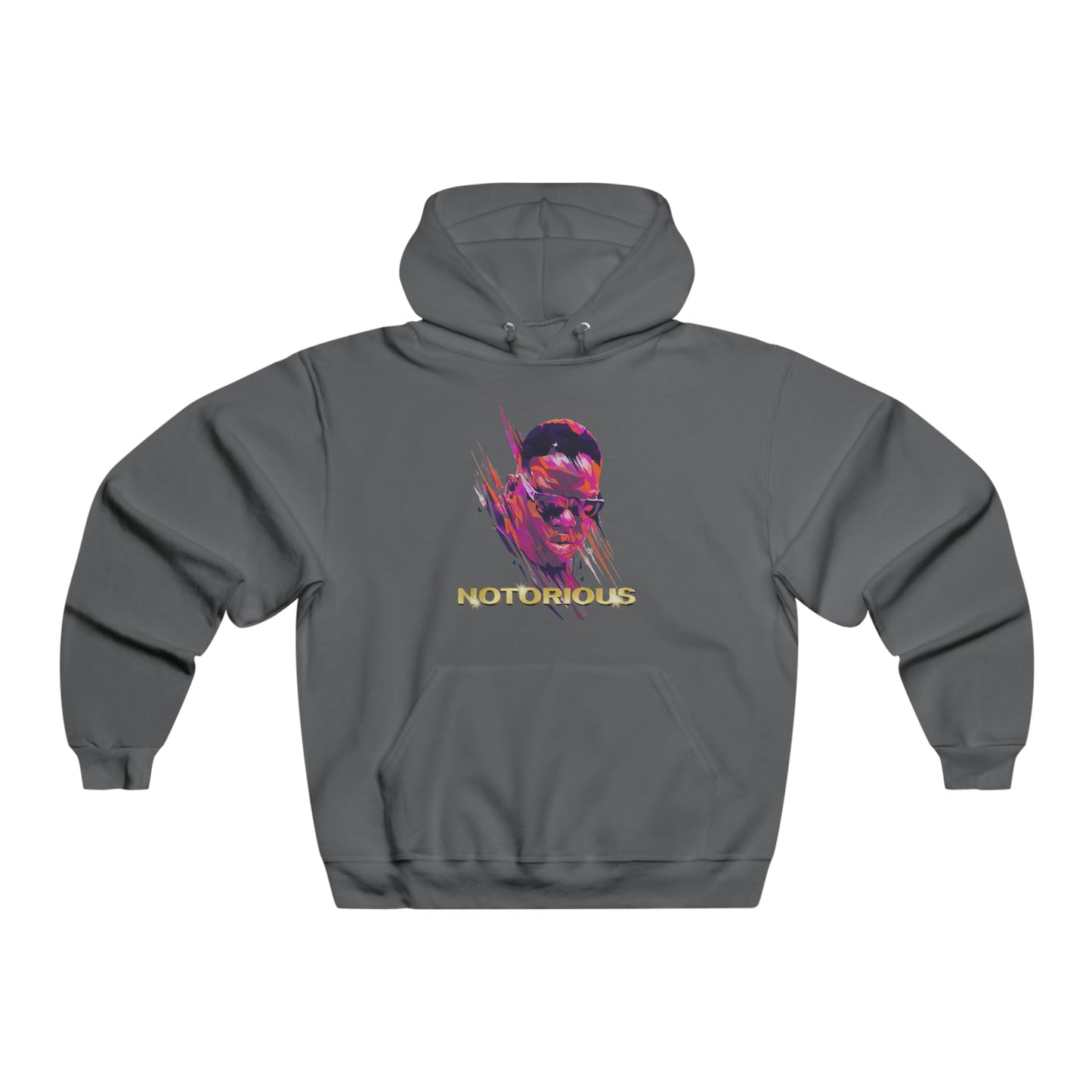 Notorious BIG (gold) Cotton Blend Hoodie - Honor