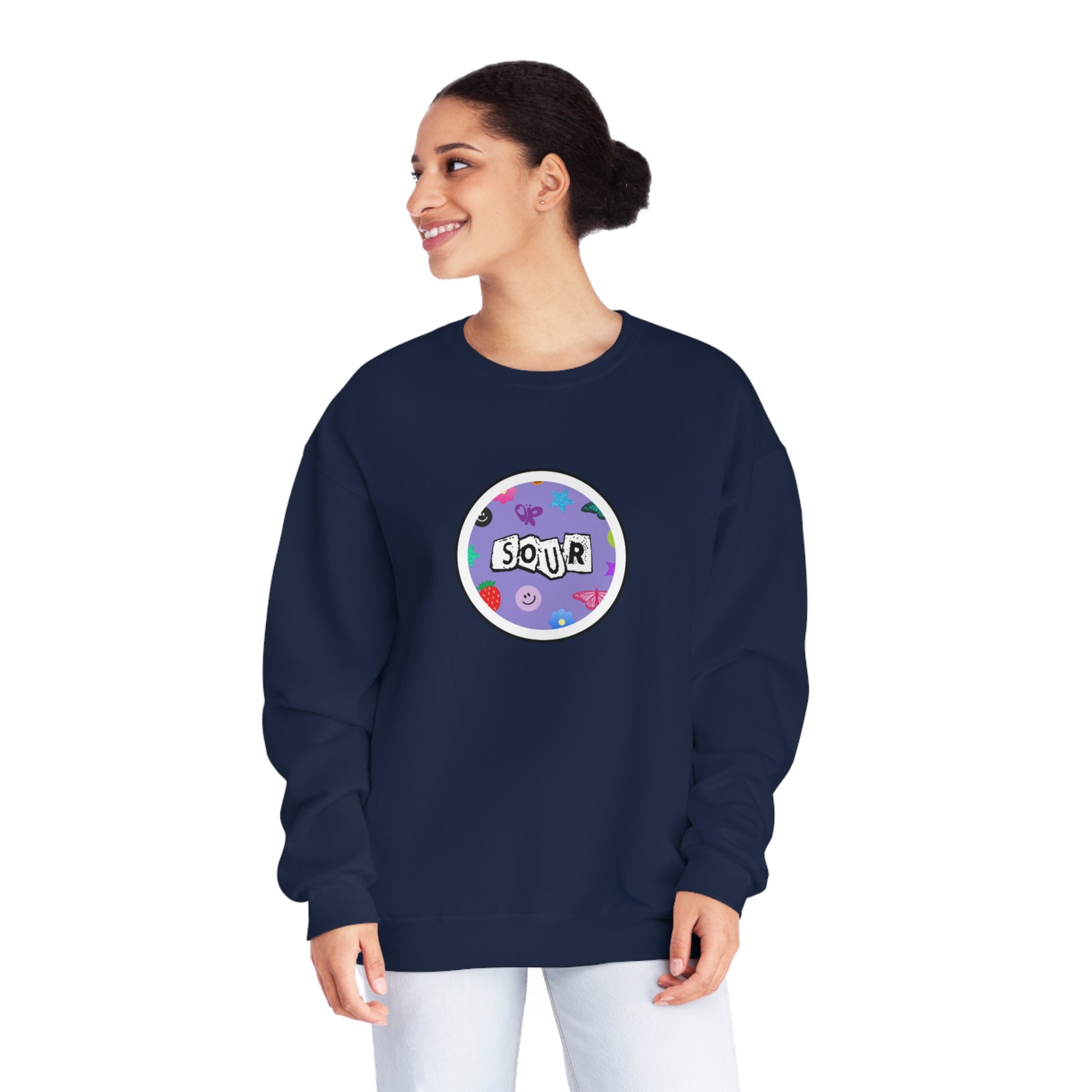Olivia Rodrigo Sour - NuBlendĀ® Crewneck Sweatshirt