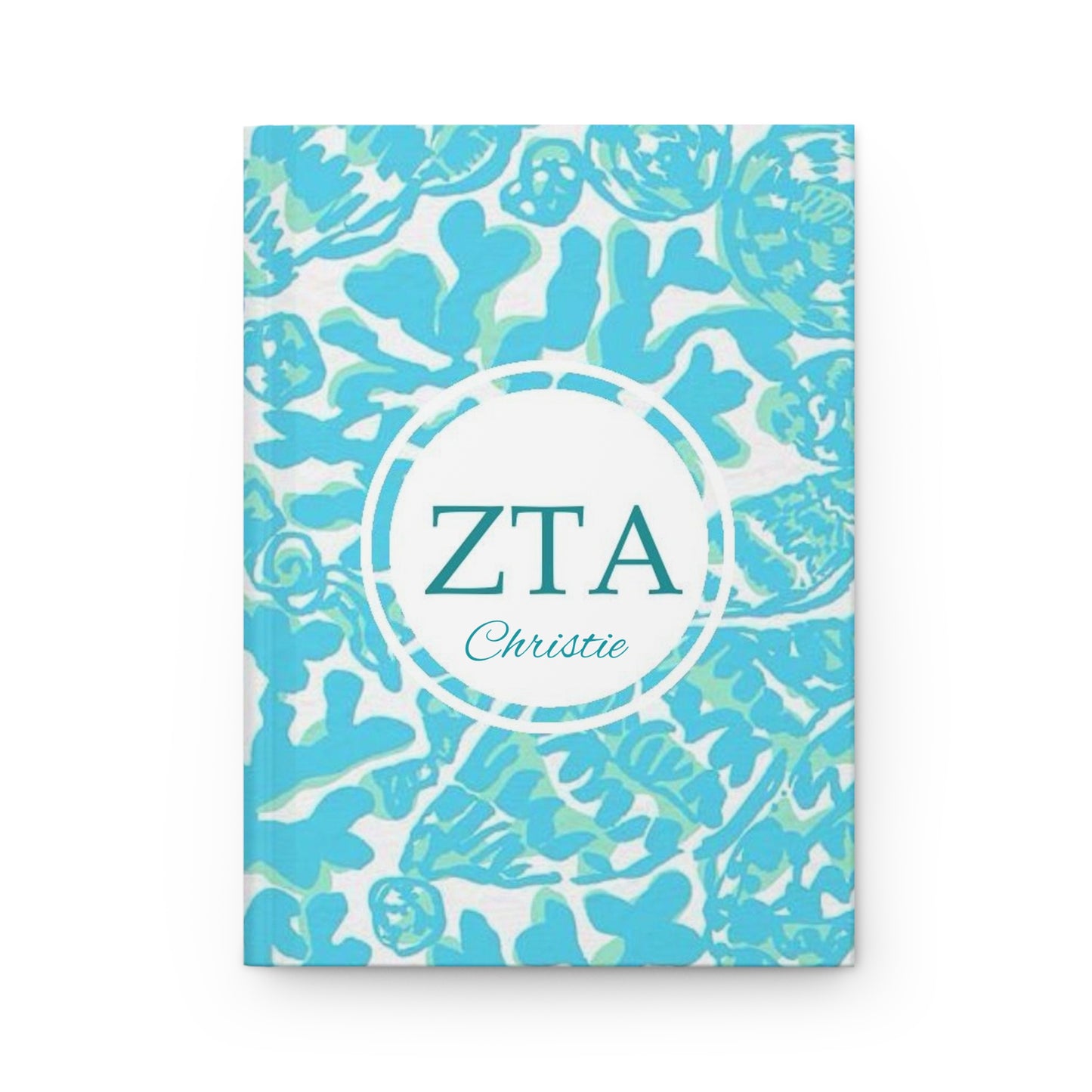 Personalized Zeta Tau Alpha Hardcover Journal Matte - ADP -