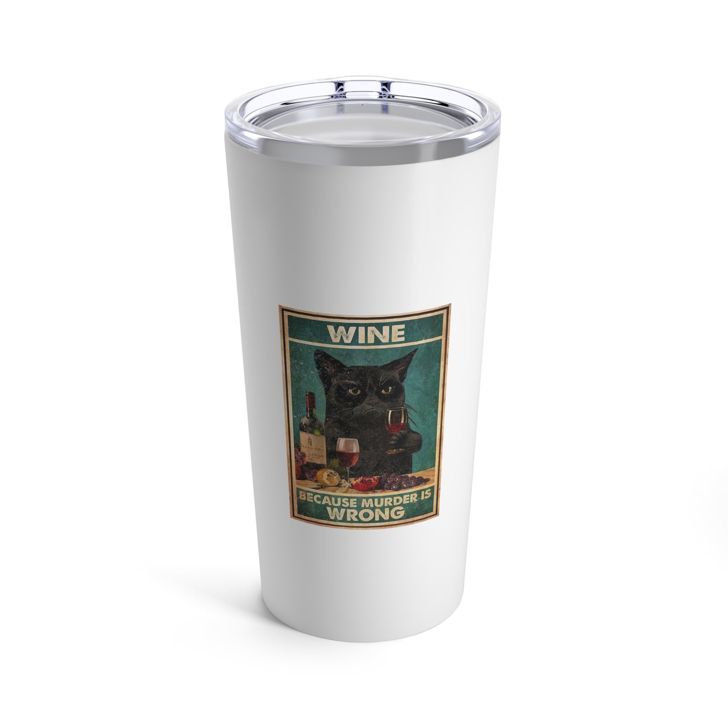 20oz Wine Tumbler - "Wine,