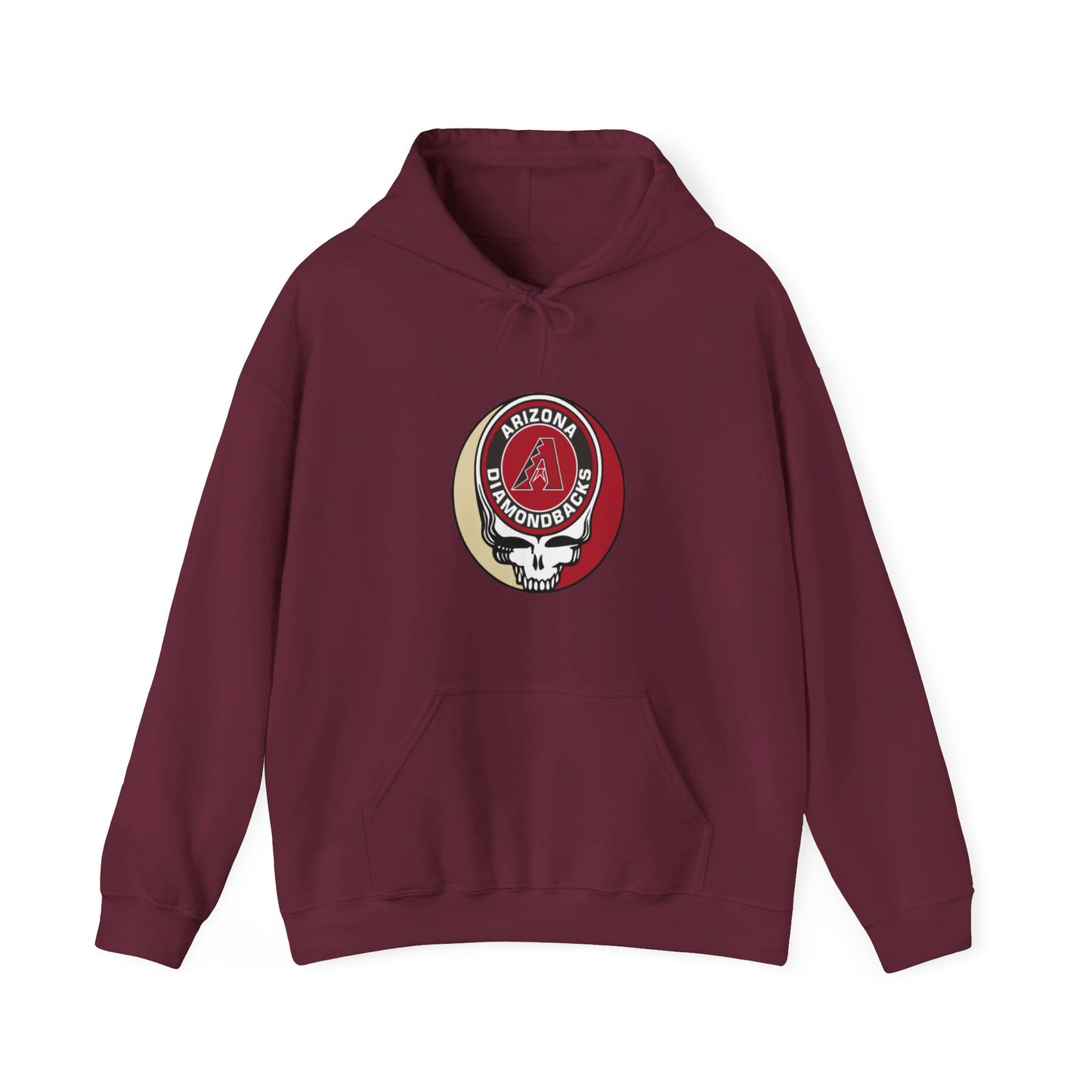 Arizona Diamondbacks Grateful Dead Unisex Heavy Blend Hoodie - Hooded Sweatshirt