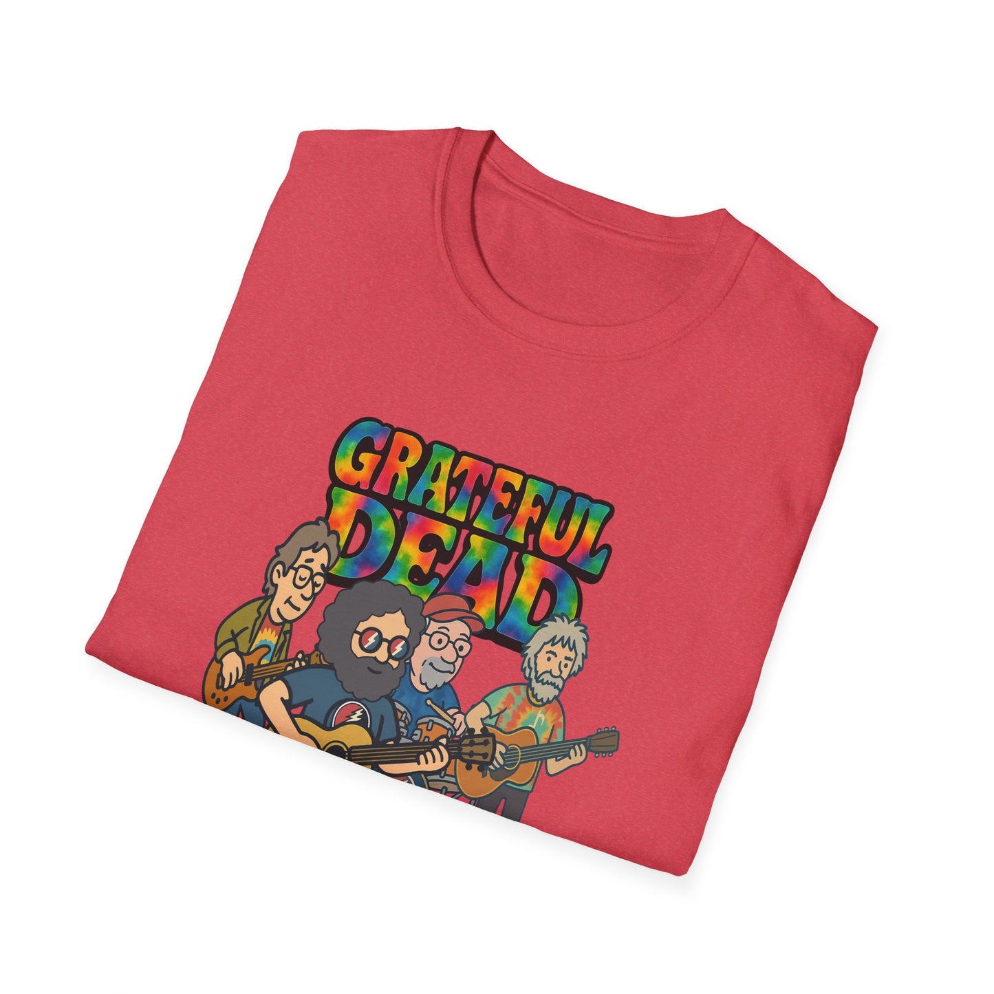 Jerry and The Boys - Life is dead. Grateful Dead TShirt