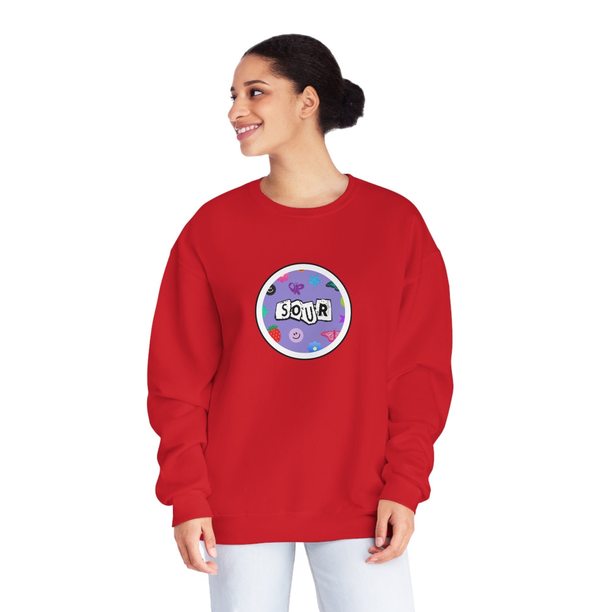 Olivia Rodrigo Sour - NuBlendĀ® Crewneck Sweatshirt