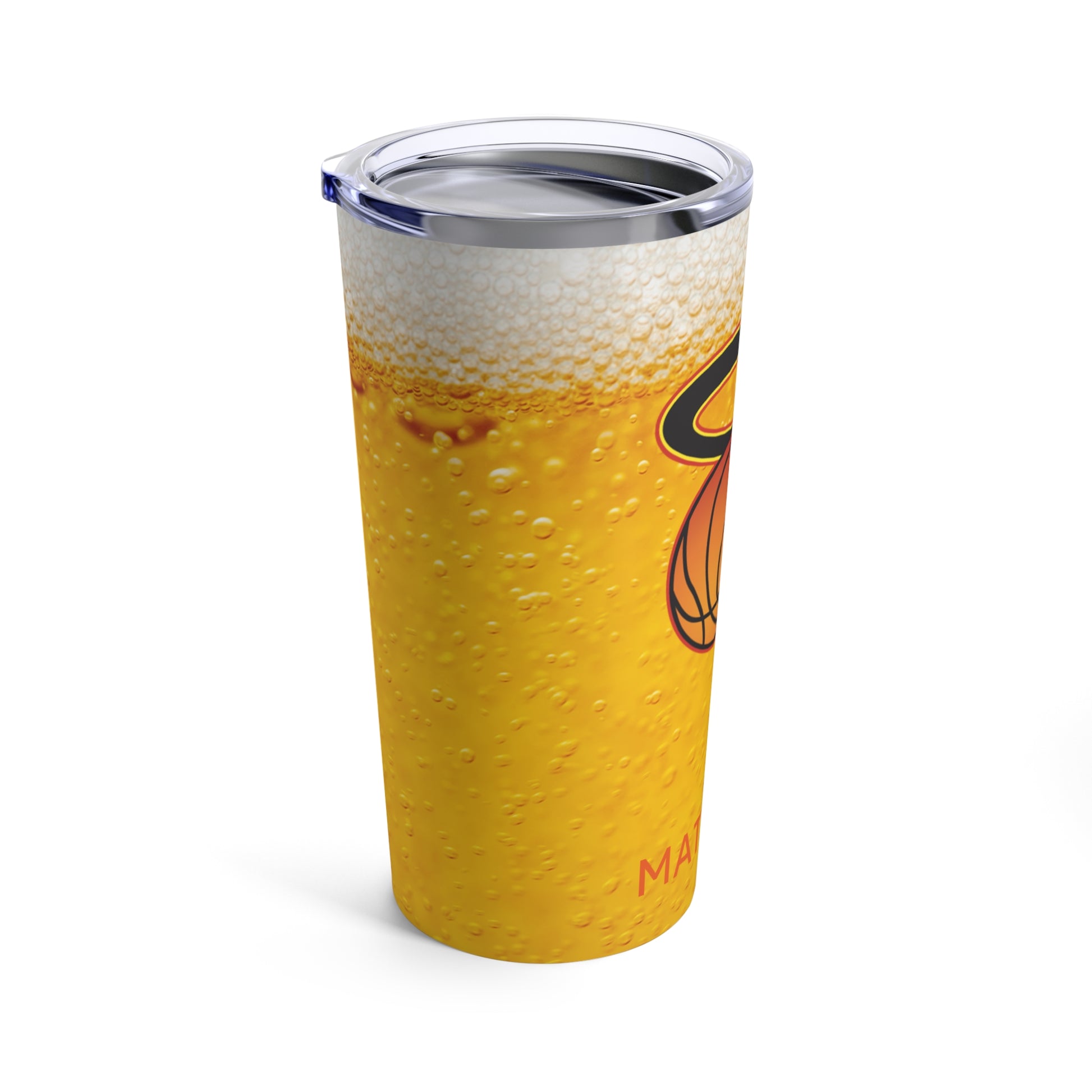 Personalized Miami Heat 20oz Travel Mug Tumbler