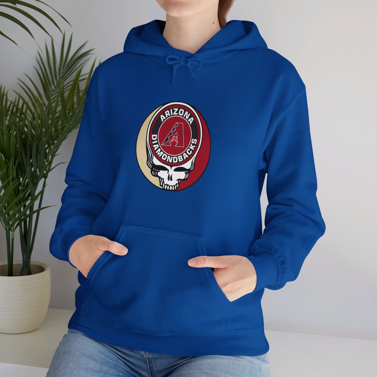 Arizona Diamondbacks Grateful Dead Unisex Heavy Blend Hoodie - Hooded Sweatshirt