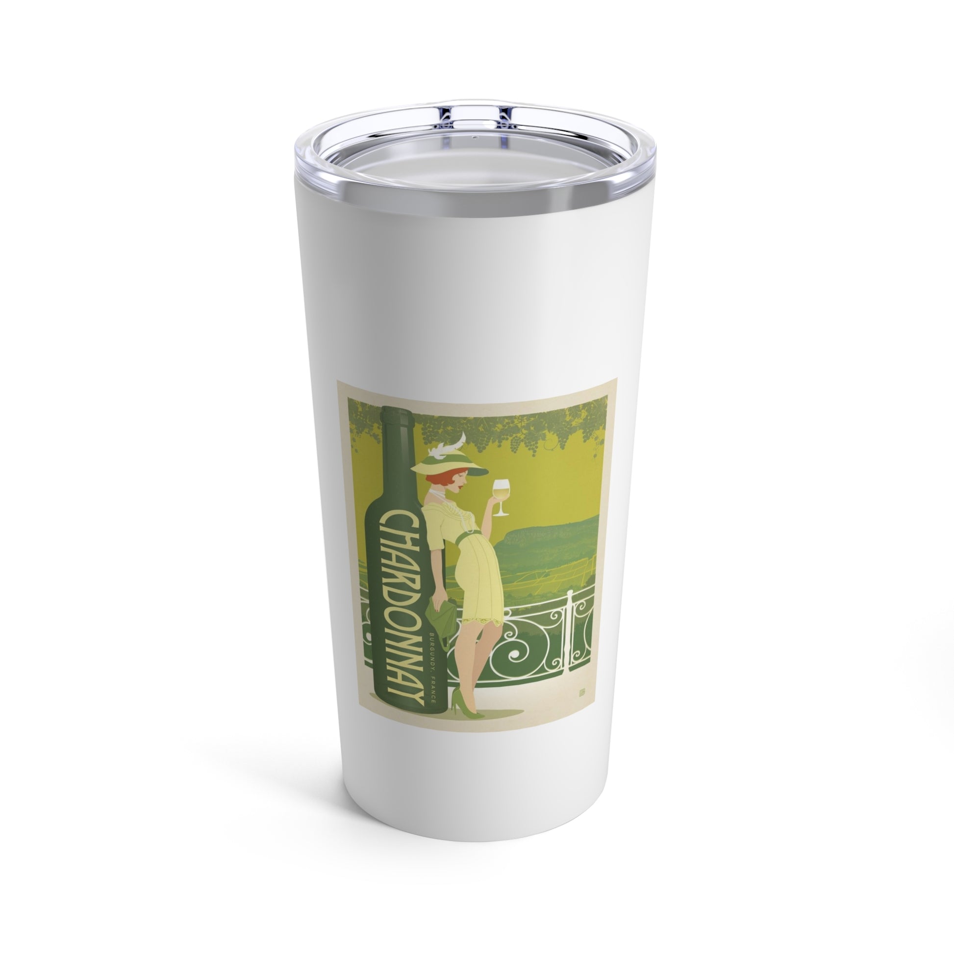 20oz Wine Tumbler - Chardonnay
