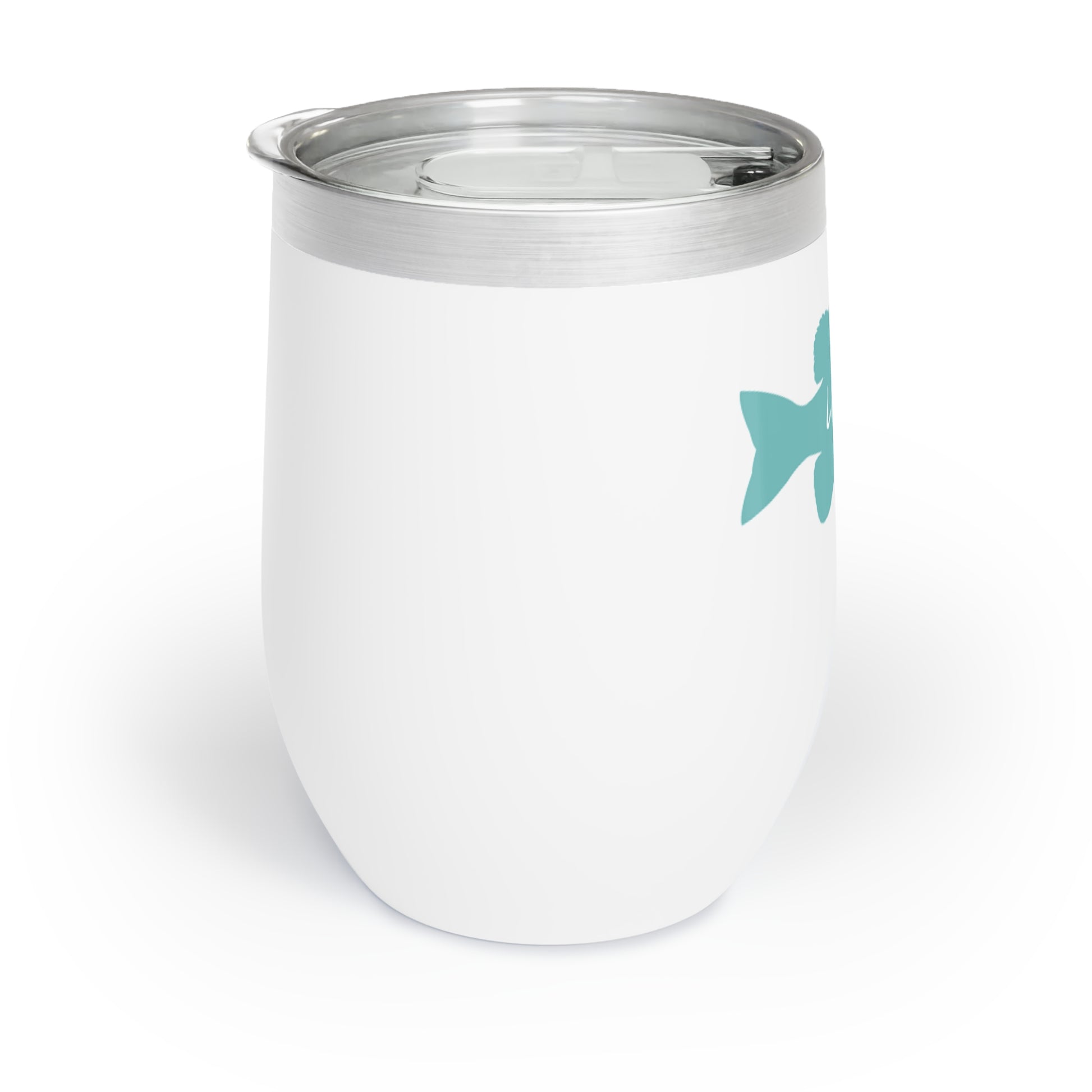 12oz Wine Tumbler - Lake Life - Vacuum-Insulated Hot/Cold