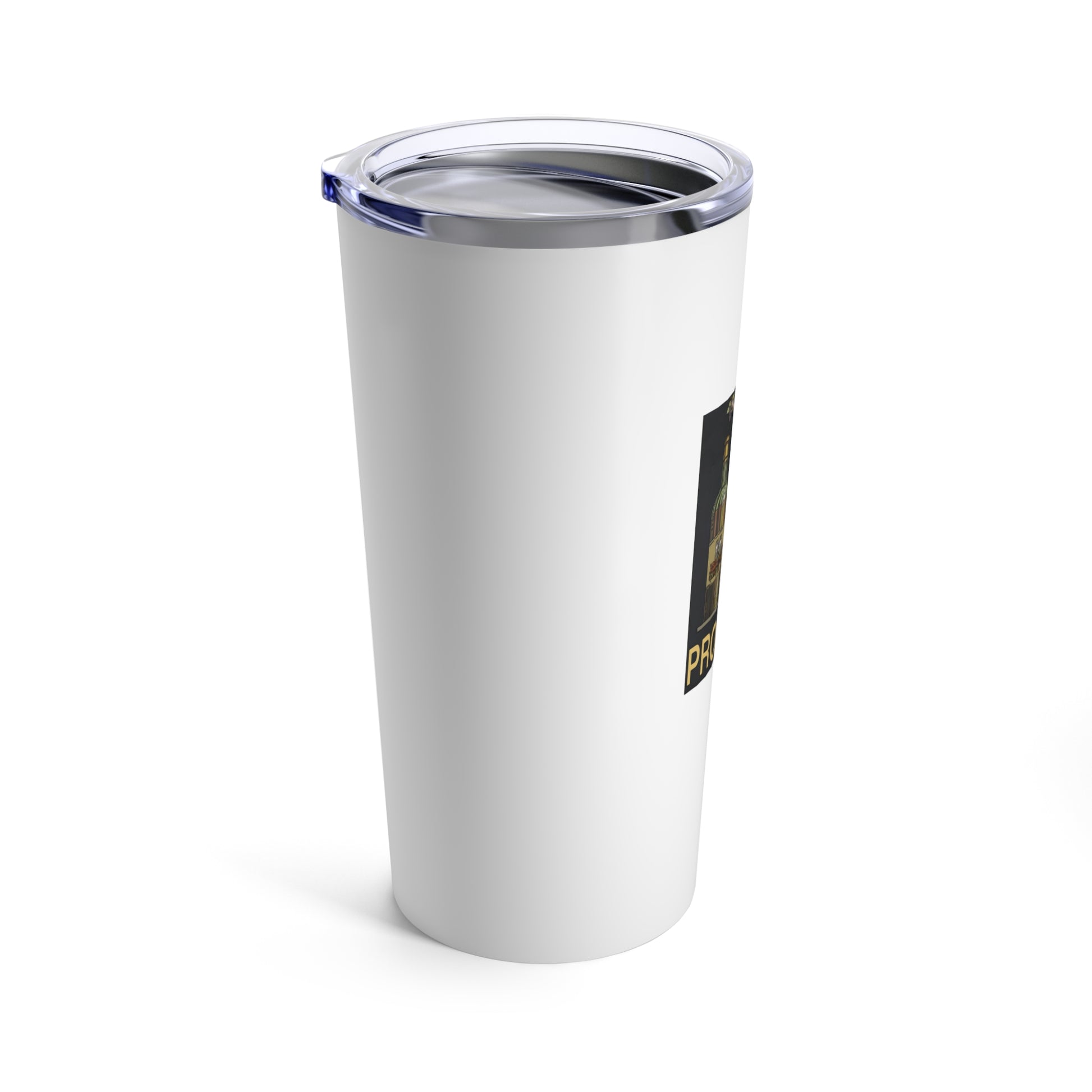 20oz Wine Tumbler - Prosecco Vintage Wine Art + Vacuum-Insulated +
