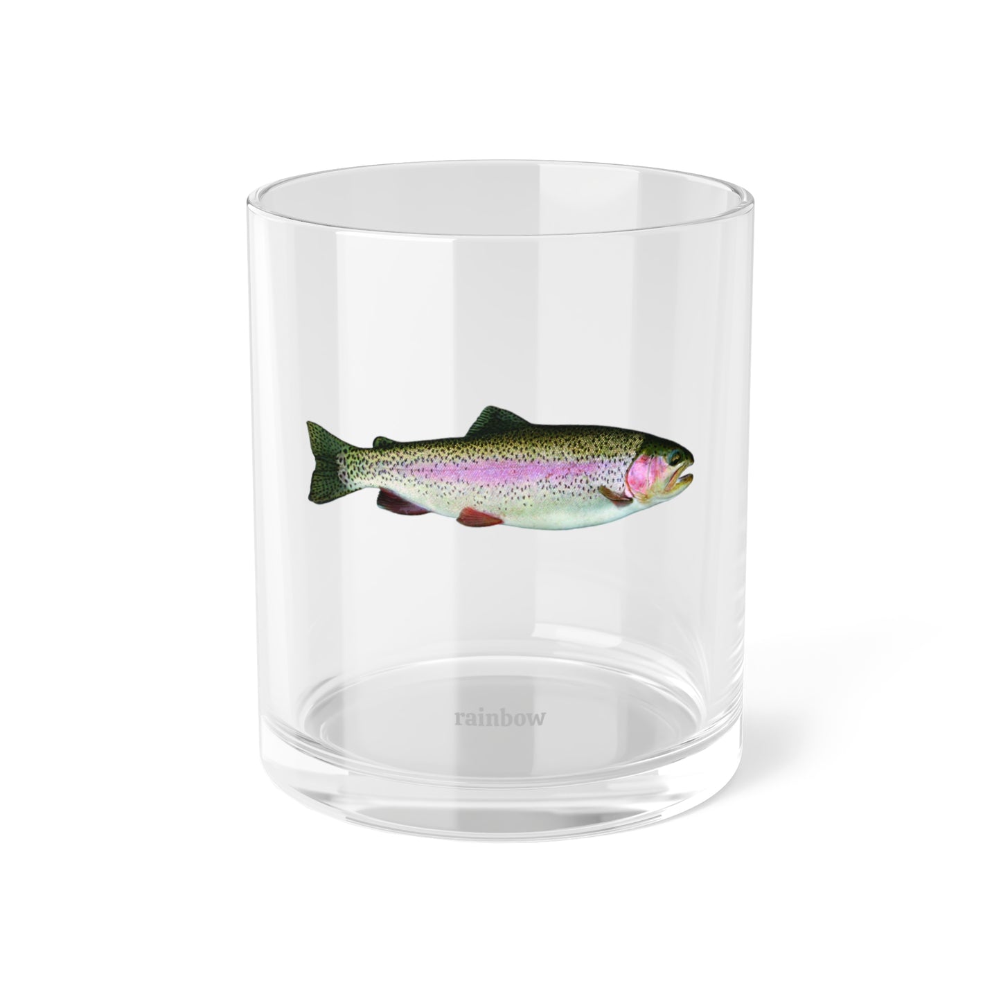 Rainbow Trout Whiskey Glass - 10oz Celebrate