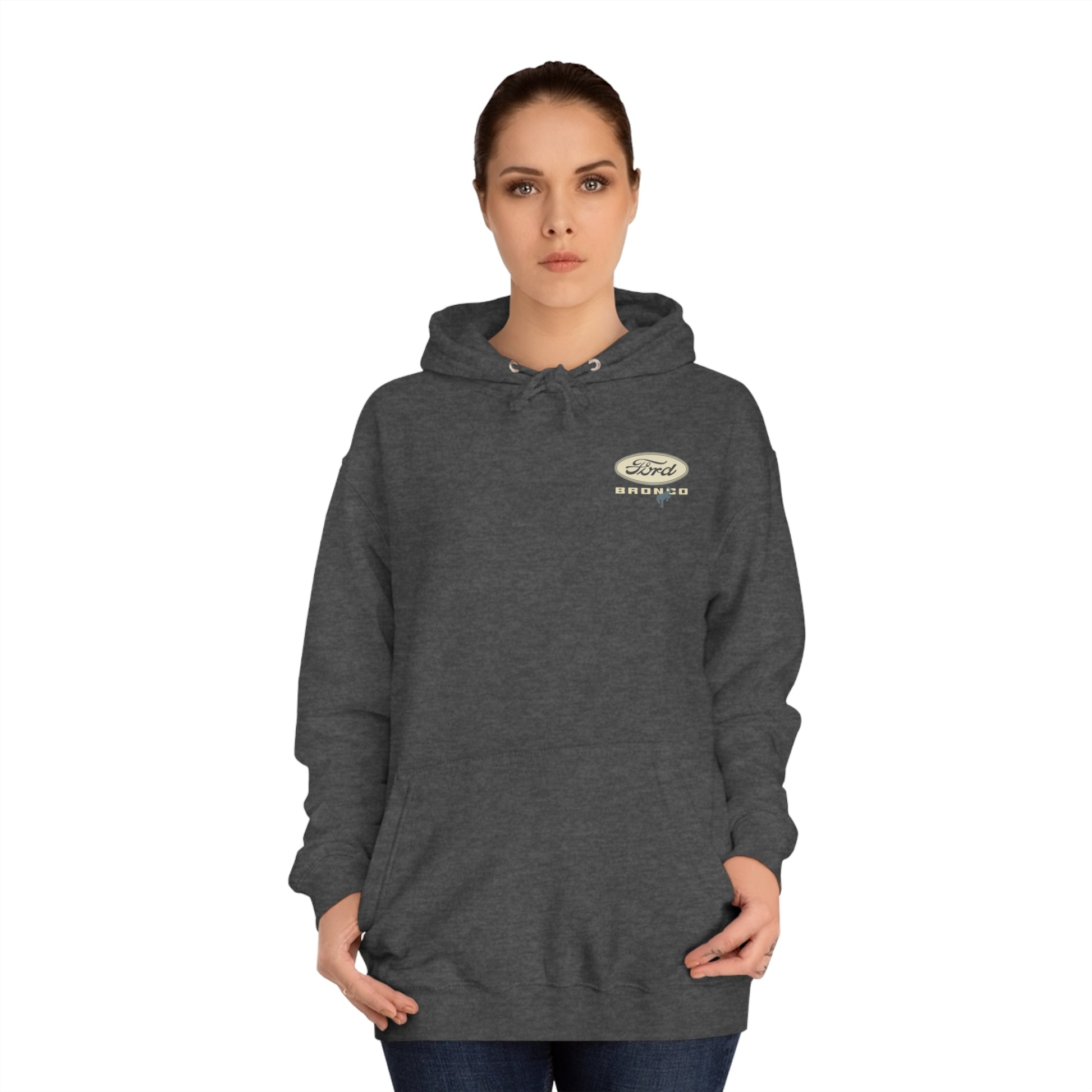 Ford Bronco Unisex College Hoodie - Classic Vintage