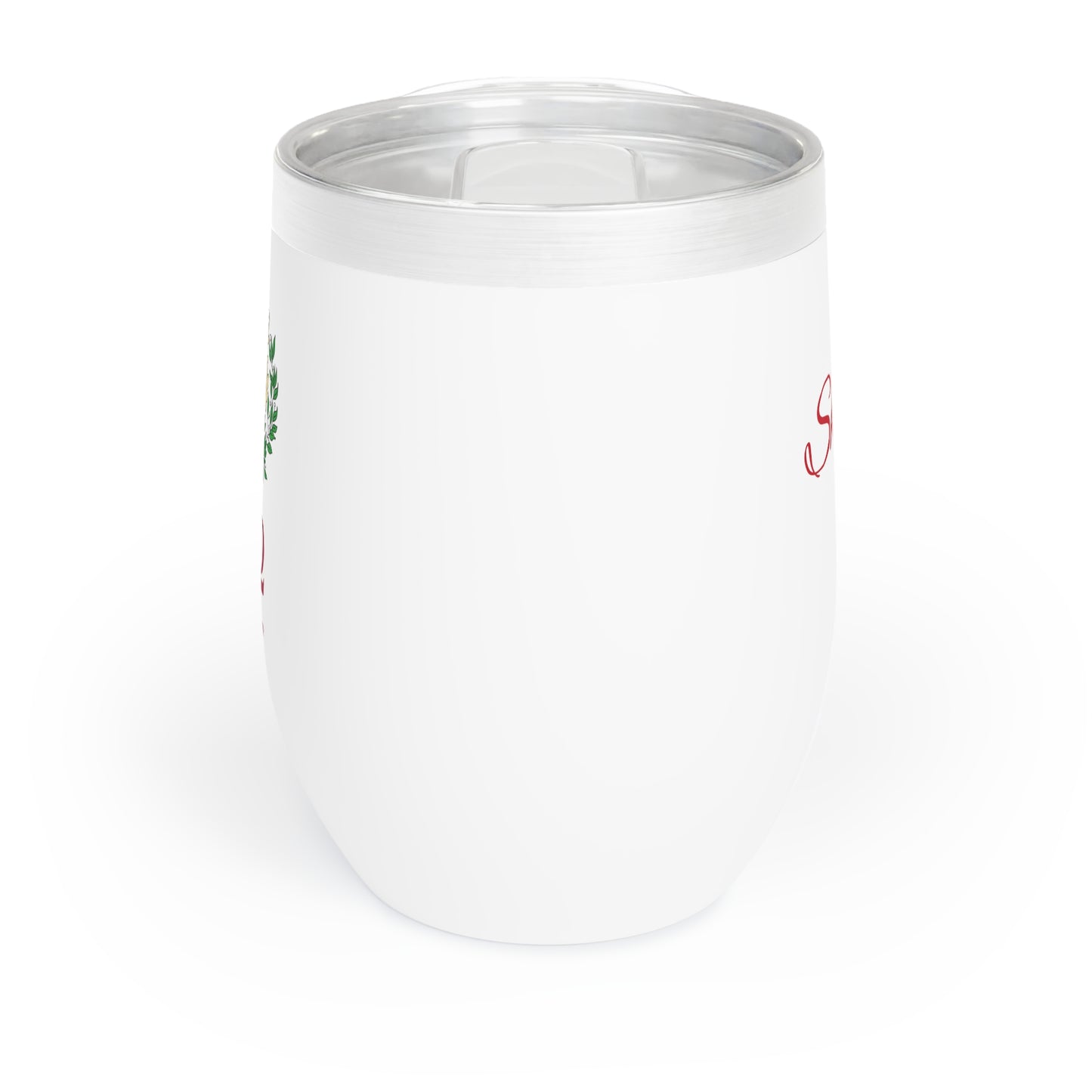 Personalized Chi Omega Sorority Wine Tumbler - 12oz Vacuum Insulated