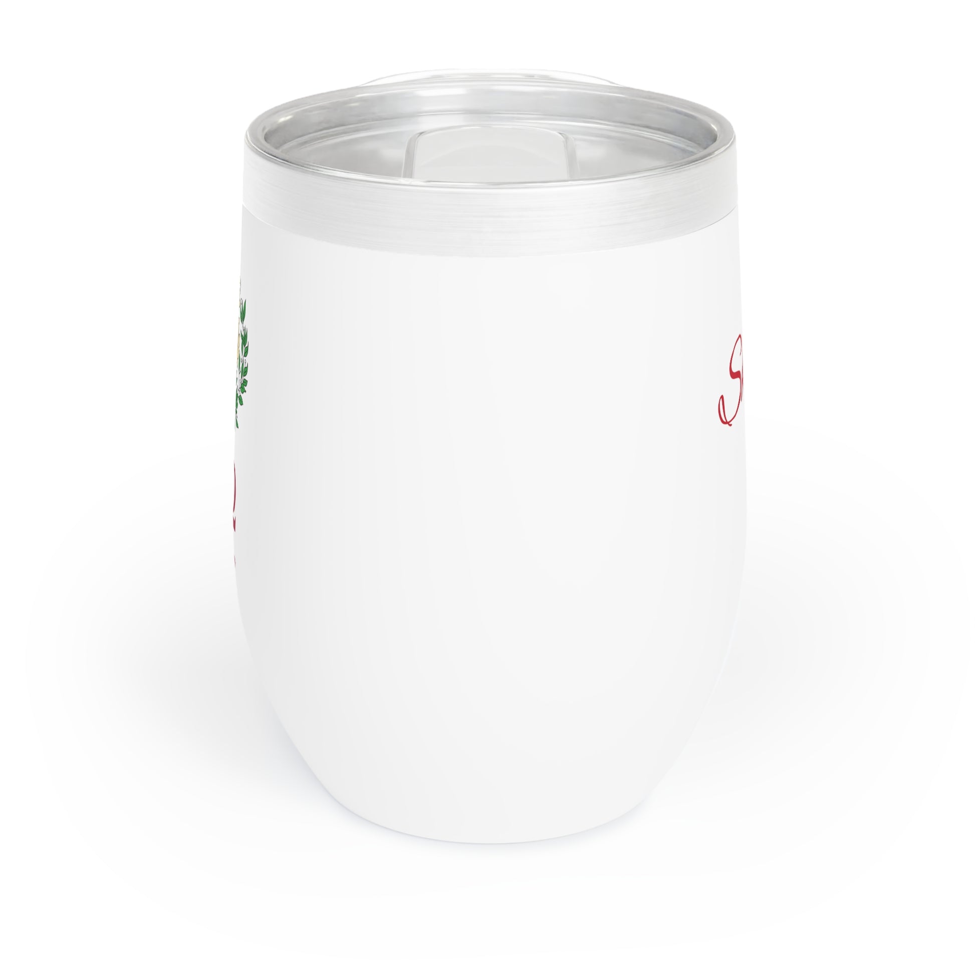 Personalized Chi Omega Sorority Wine Tumbler - 12oz Vacuum Insulated