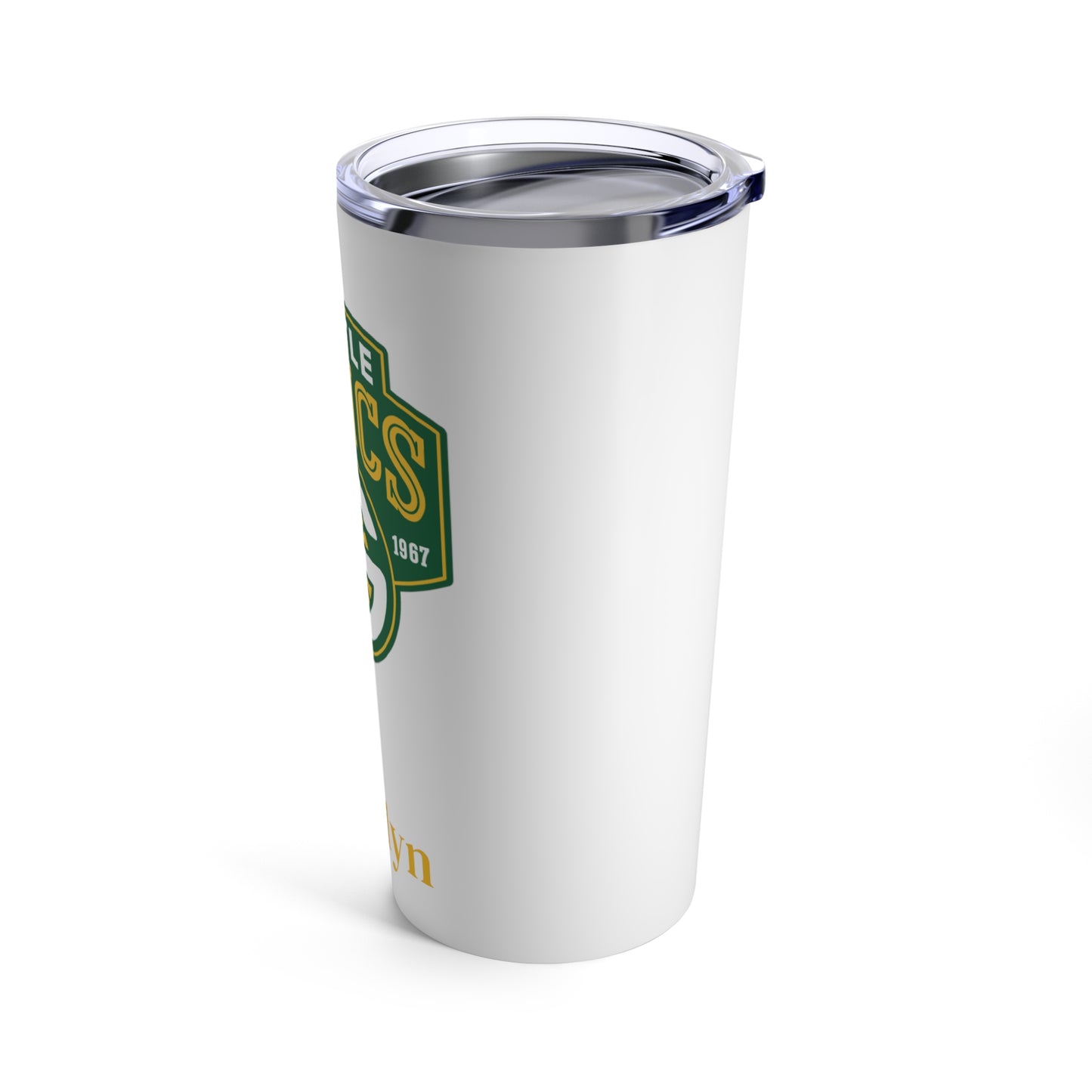 Personalized Seattle Sonic 20oz Travel Mug Tumbler