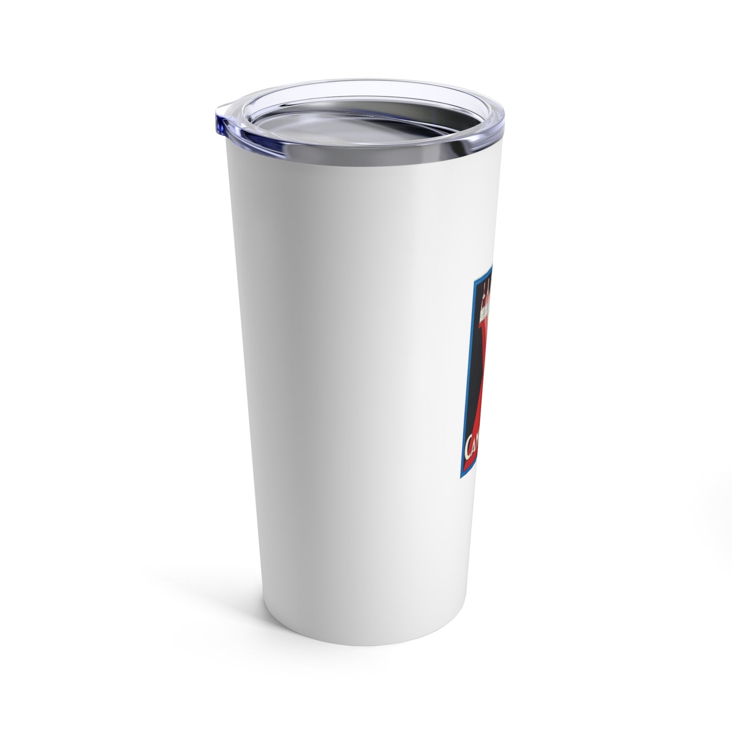 20oz Wine Tumbler - Vins Camp Romain Vintage Wine Art + Vacuum-Insulated + Retro