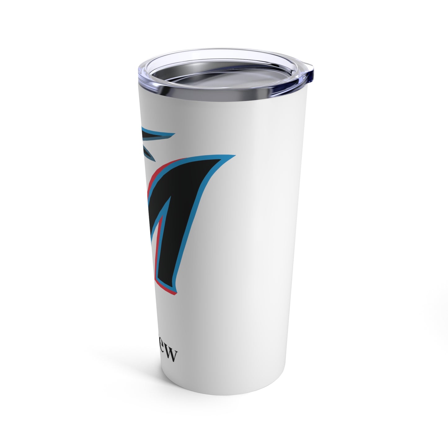 Personalized Marlins 20oz Travel Mug Tumbler