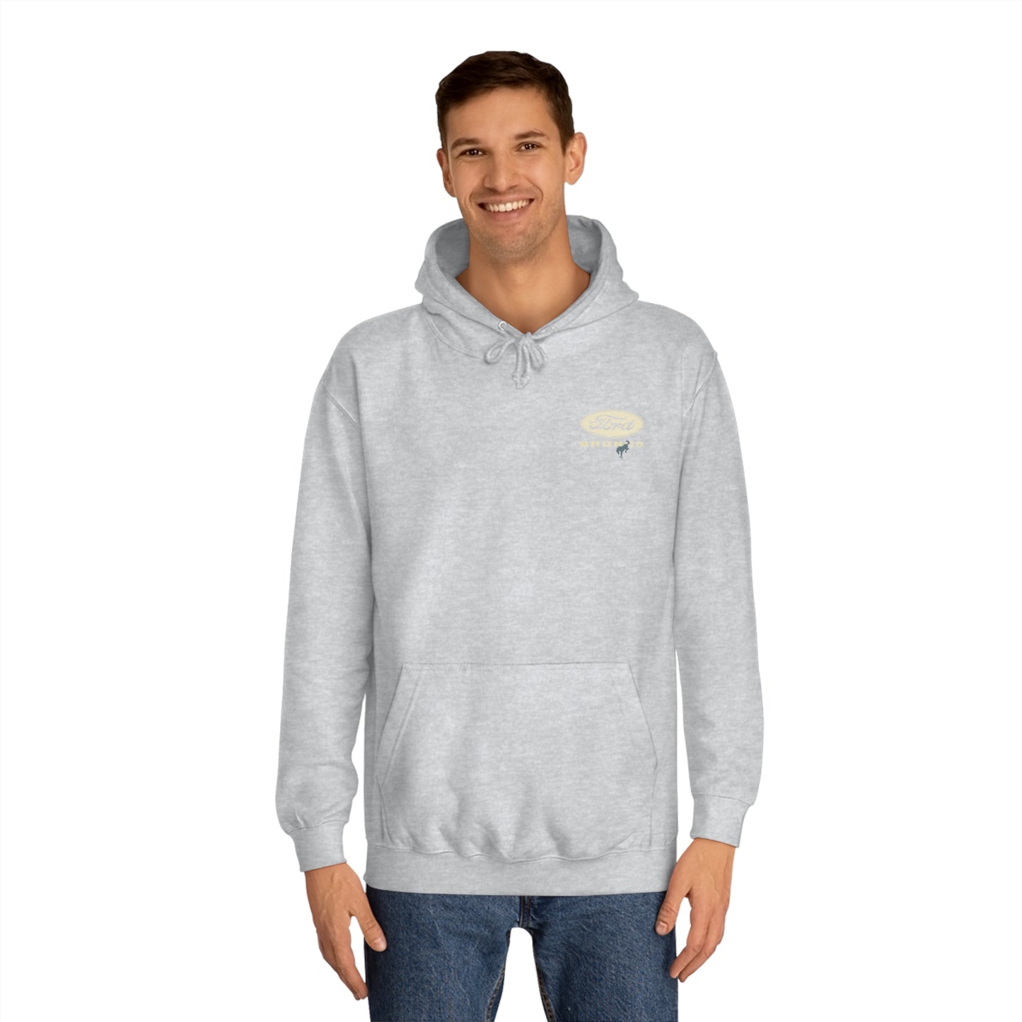 Ford Bronco Unisex College Hoodie - Classic Vintage