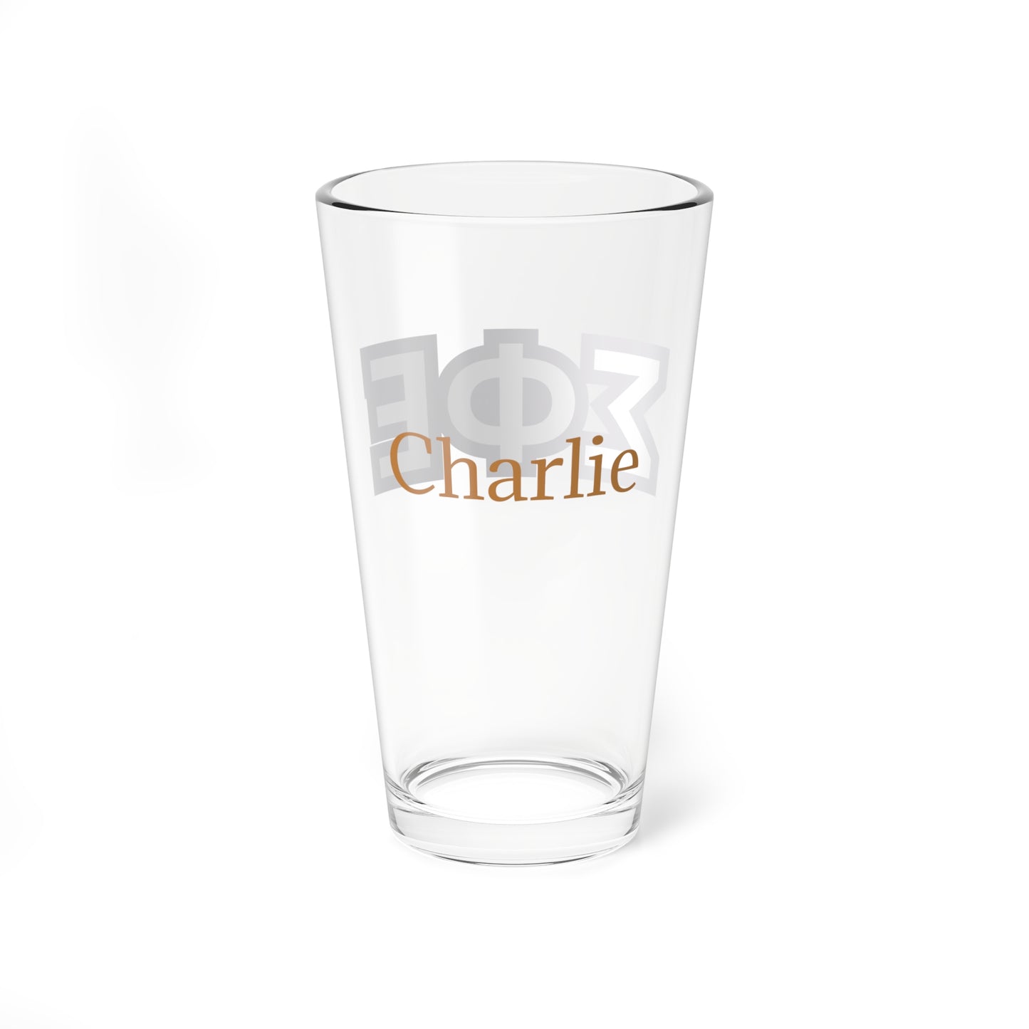 Personalized Sigma Phi Epsilon Fraternity Pint Glass - 16oz - Drinking Glass