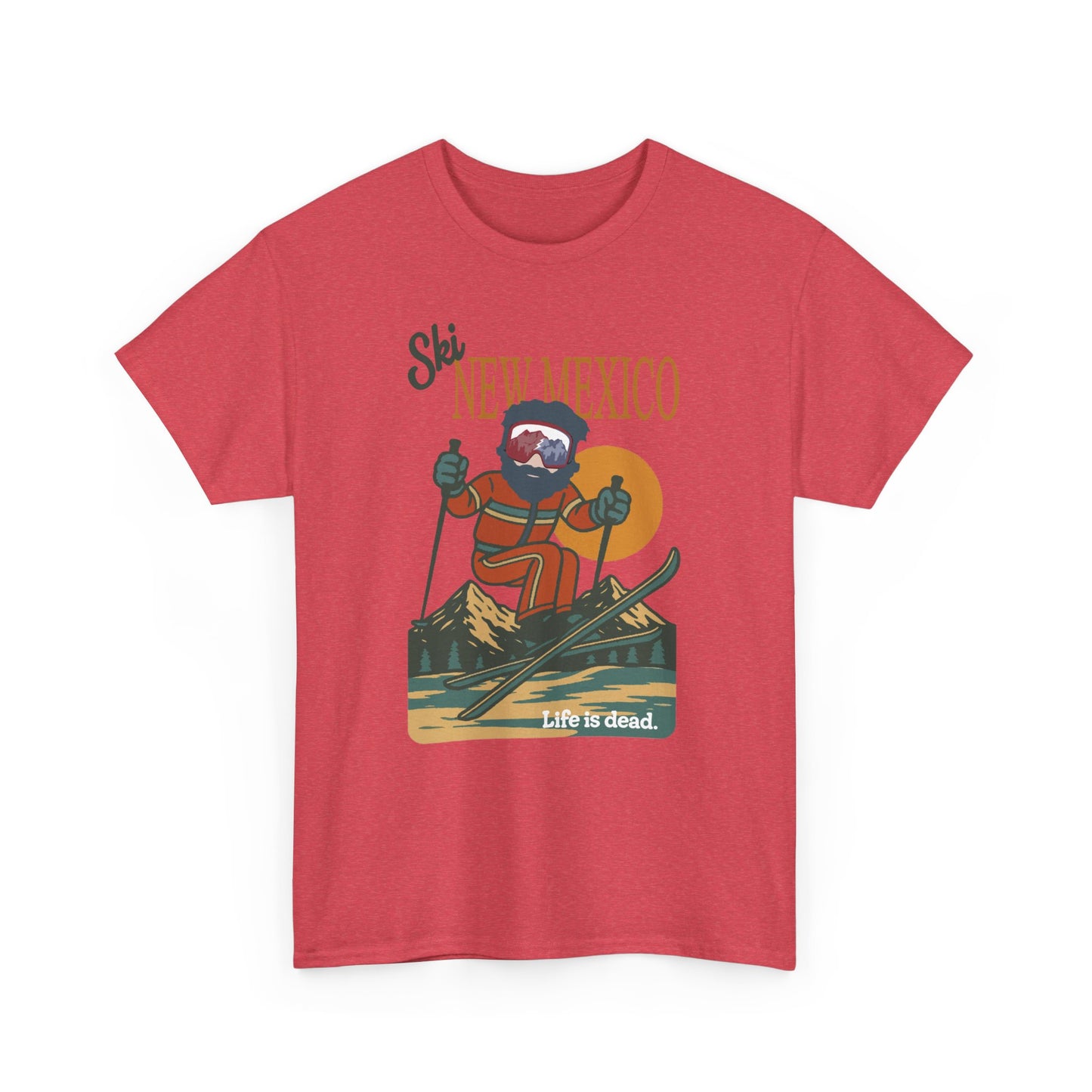 Ski New Mexico Retro Grateful Dead T-Shirt