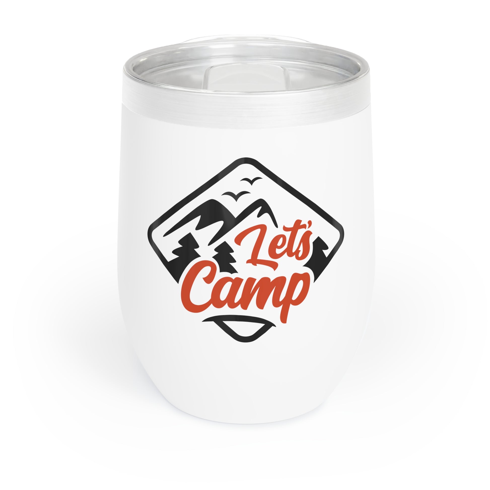 Let's Camp 12oz Wine Tumbler