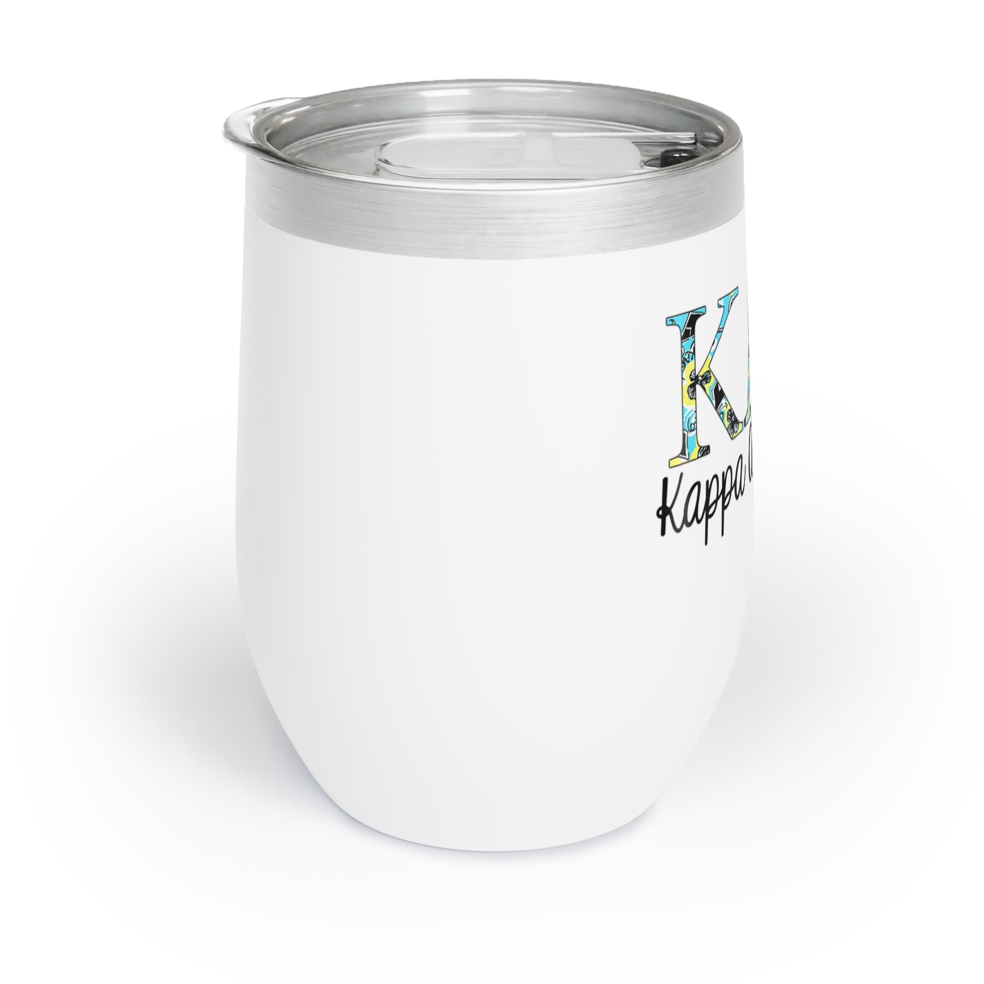 Kappa Alpha Theta Sorority Wine Tumbler - KAT - 12oz Vacuum Insulated