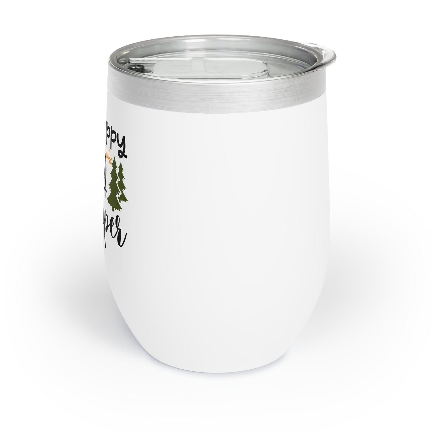Happy Camper 12oz Wine Tumbler