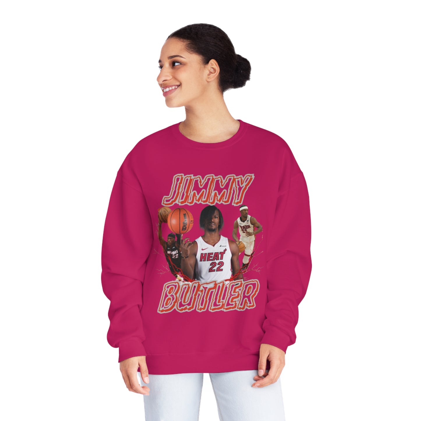 Jimmy Butler / Miami Heat NuBlendĀ® Crewneck Sweatshirt