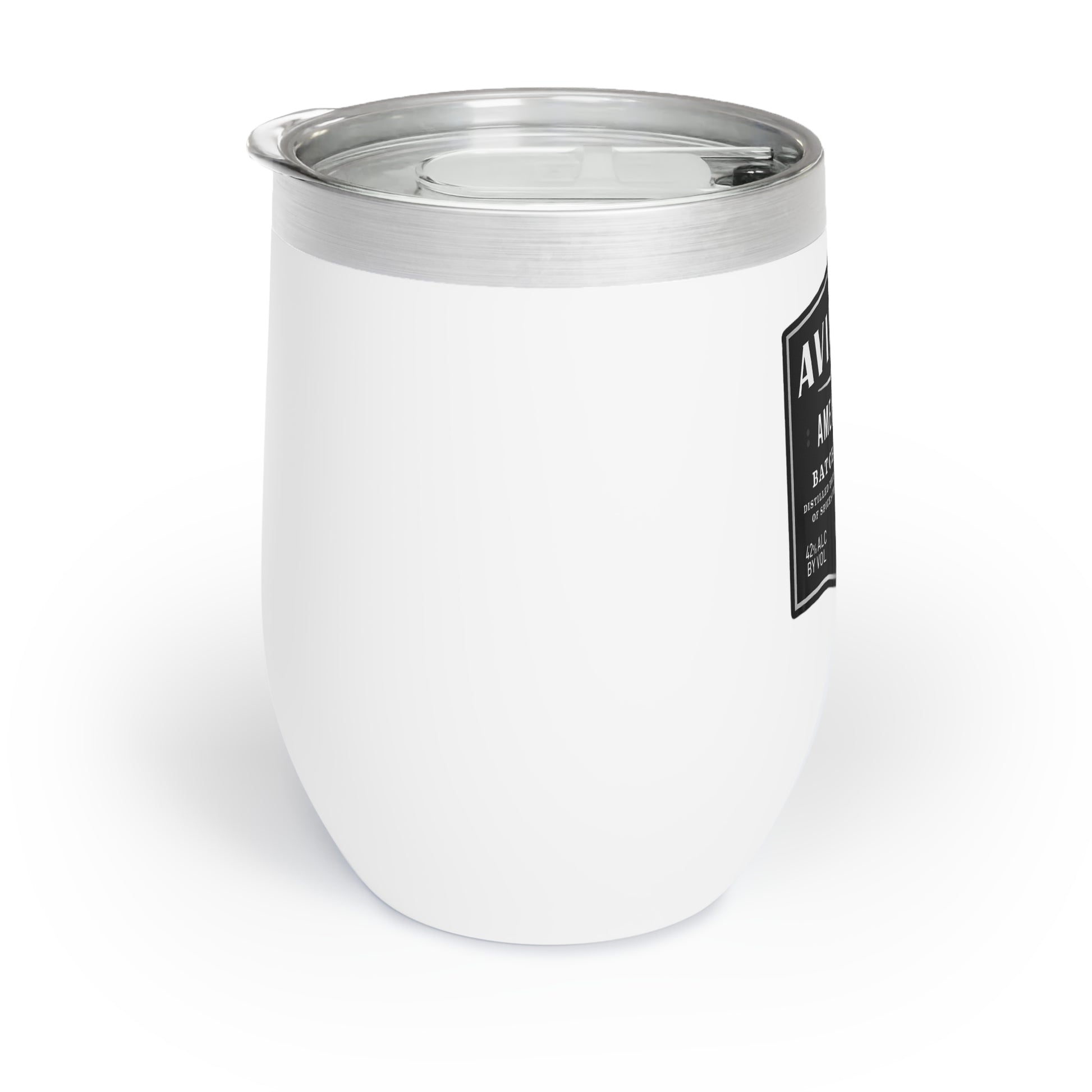 Aviation Gin 12oz Wine Tumbler - Aviation Gin Label Art -