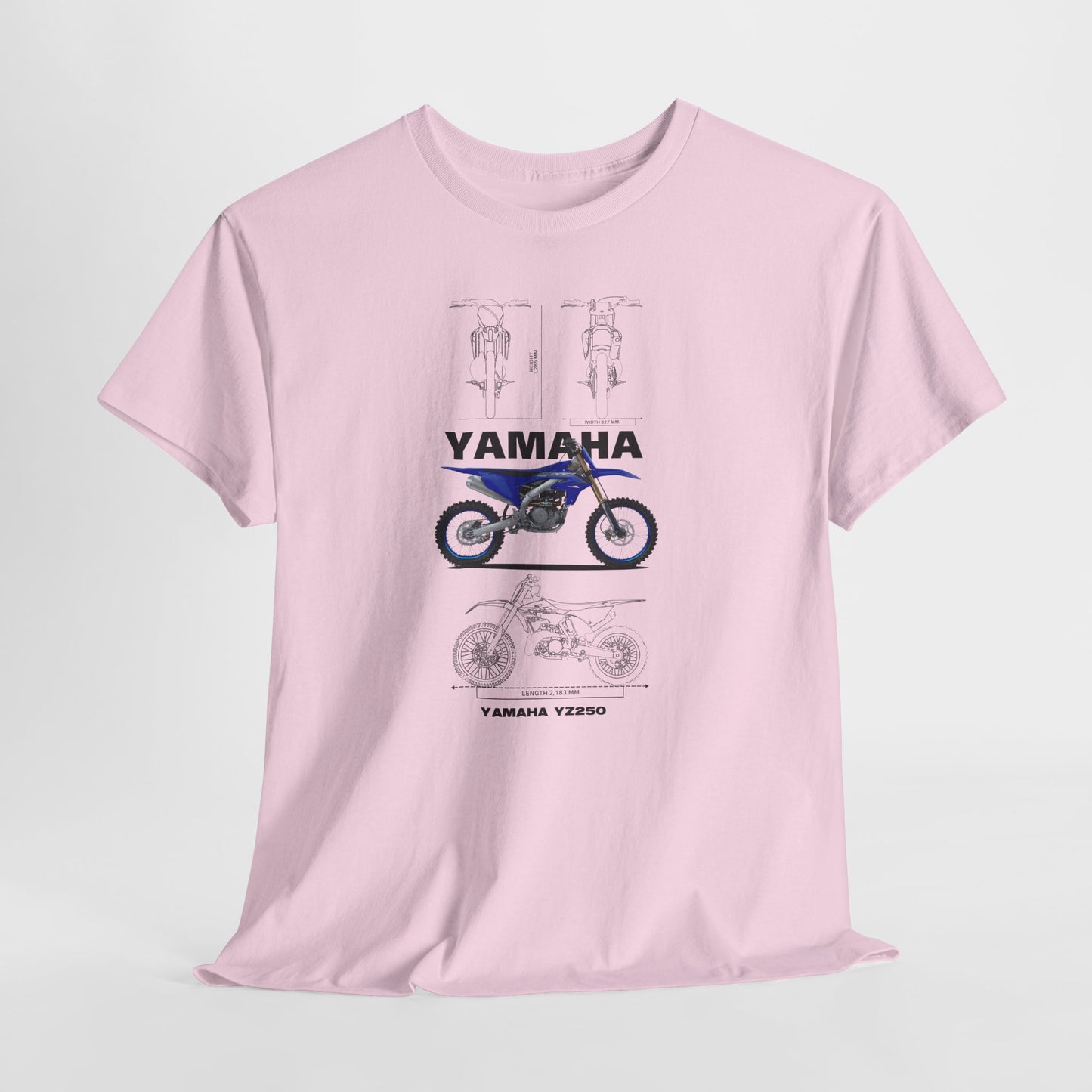 Yamaha YZ250 Blueprint Collection Unisex Cotton Tee