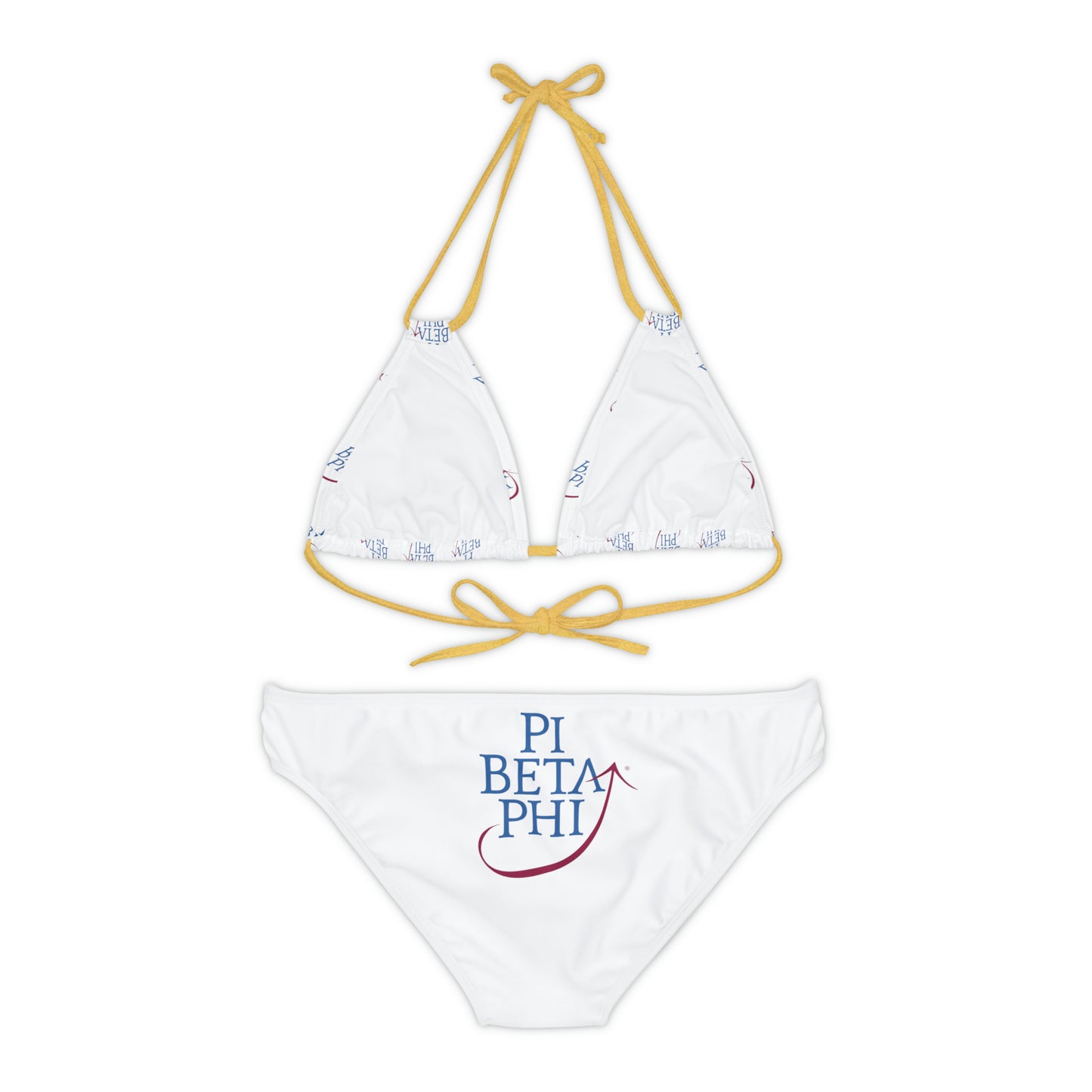 Pi Beta Phi Sorority Strappy Bikini Set - Beach, Pool, Summer