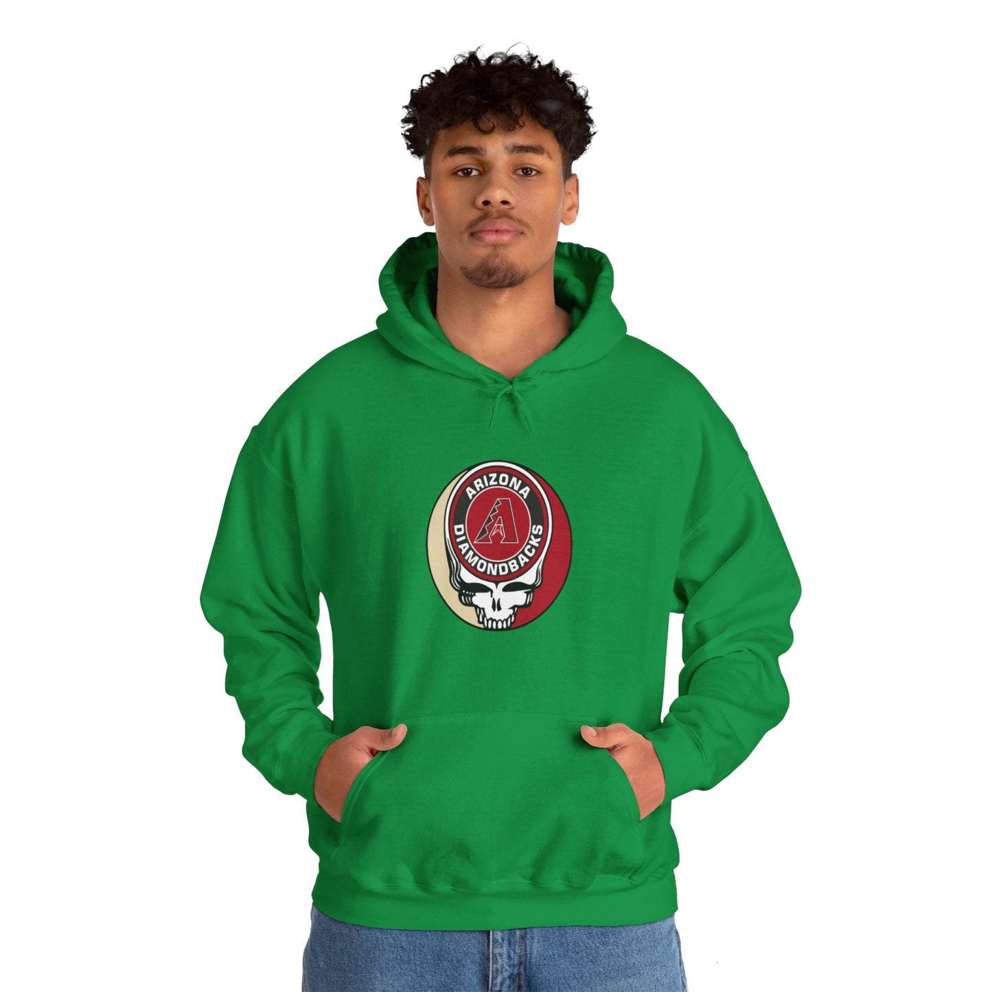 Arizona Diamondbacks Grateful Dead Unisex Heavy Blend Hoodie - Hooded Sweatshirt
